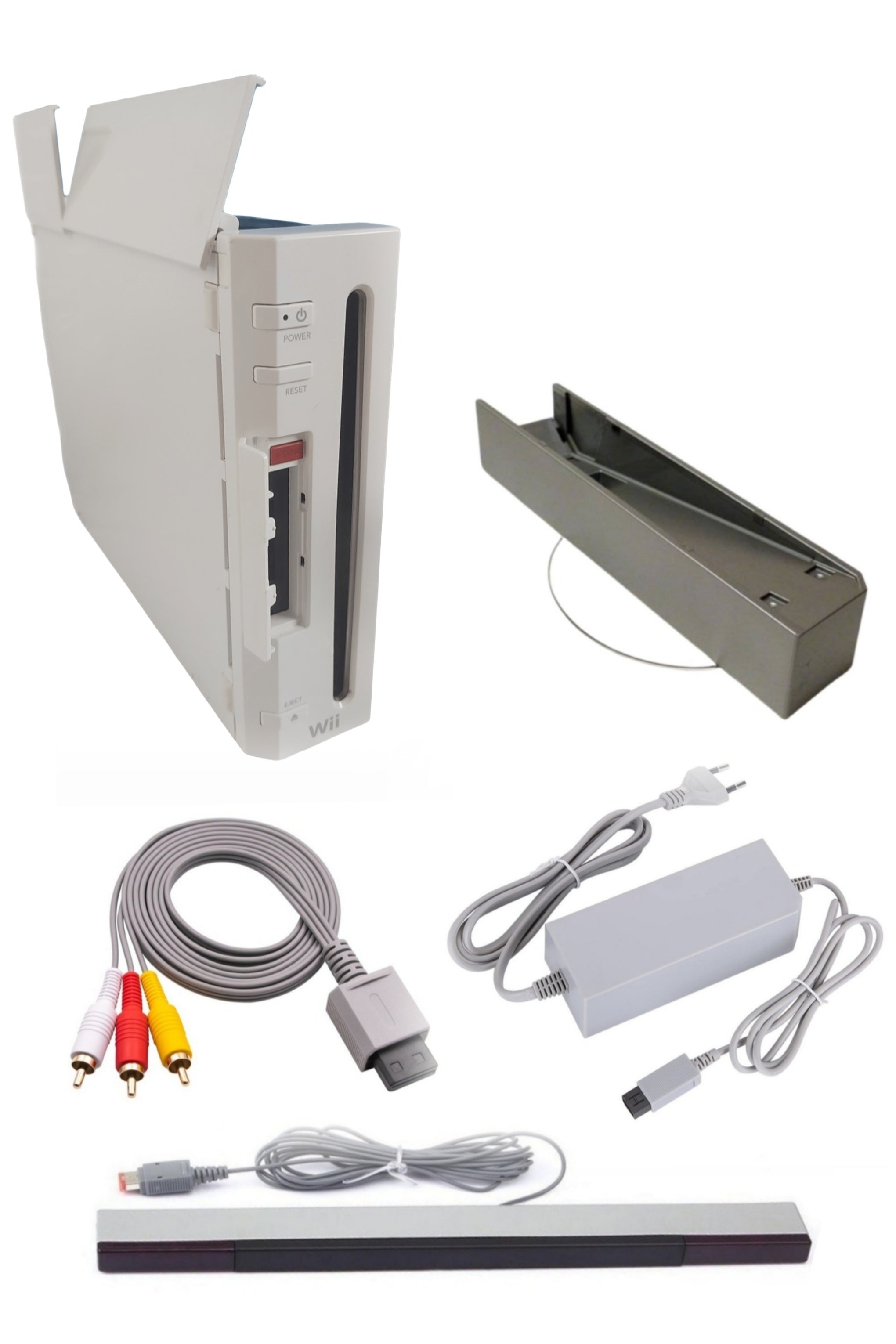 Console Nintendo WII BLANCHE (Version rétro-compatible Gamecube)