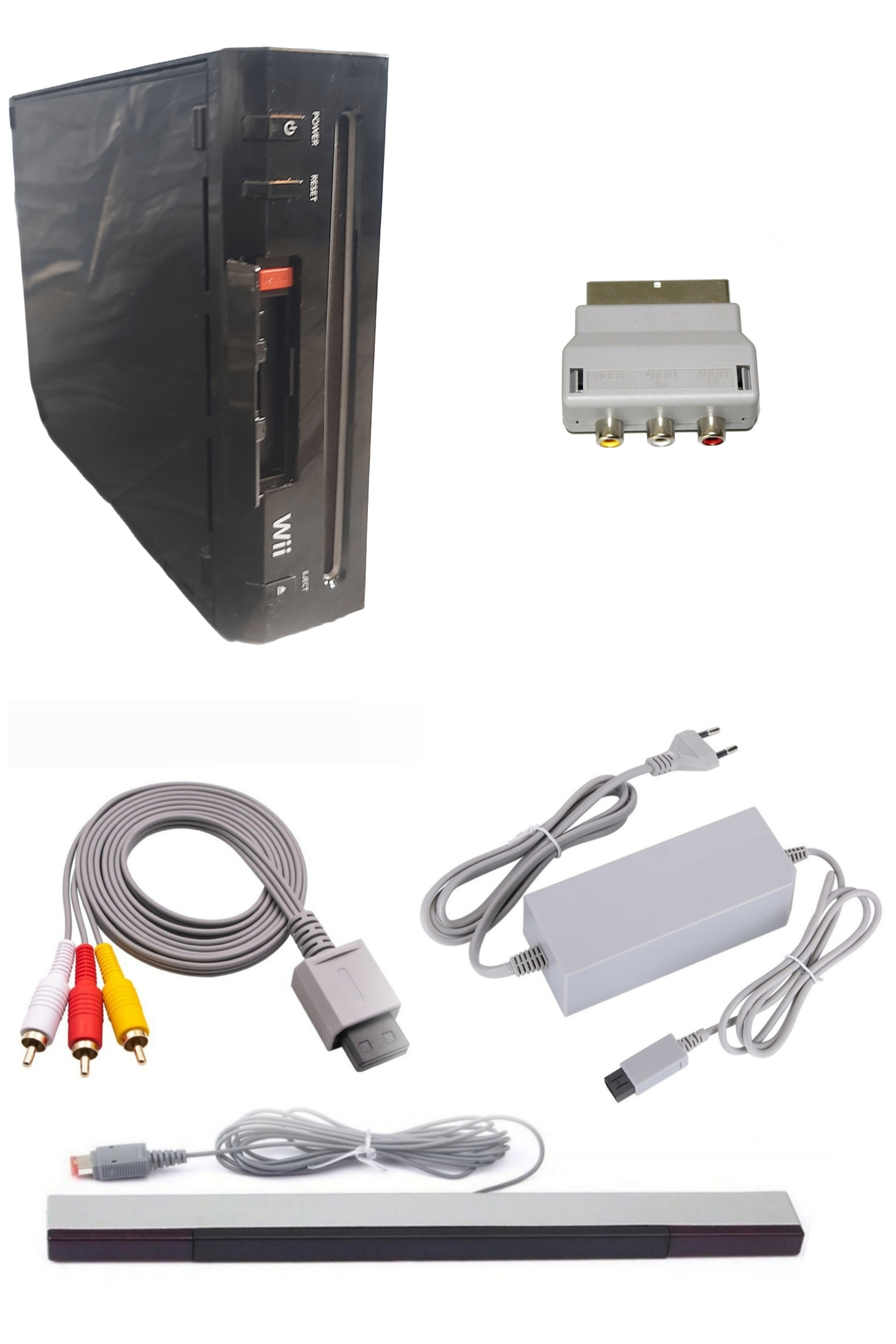 Console Nintendo WII NOIRE (Version non rétro-compatible)