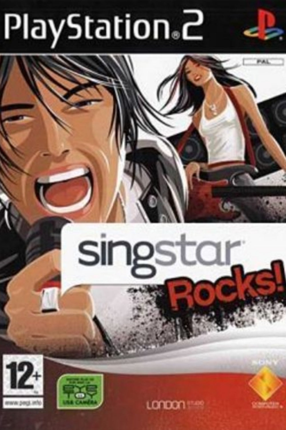 Jeu PS2 - SINGSTAR : ROCKS!