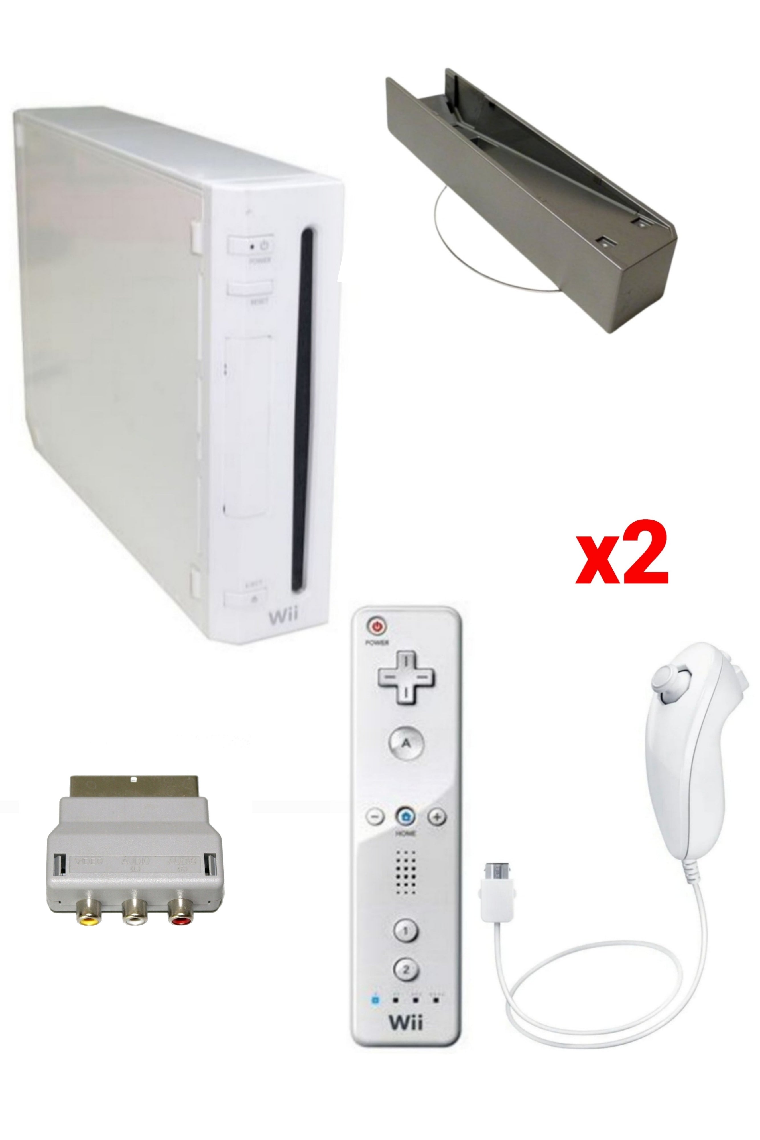 Console Nintendo WII BLANCHE (Version non rétro-compatible)