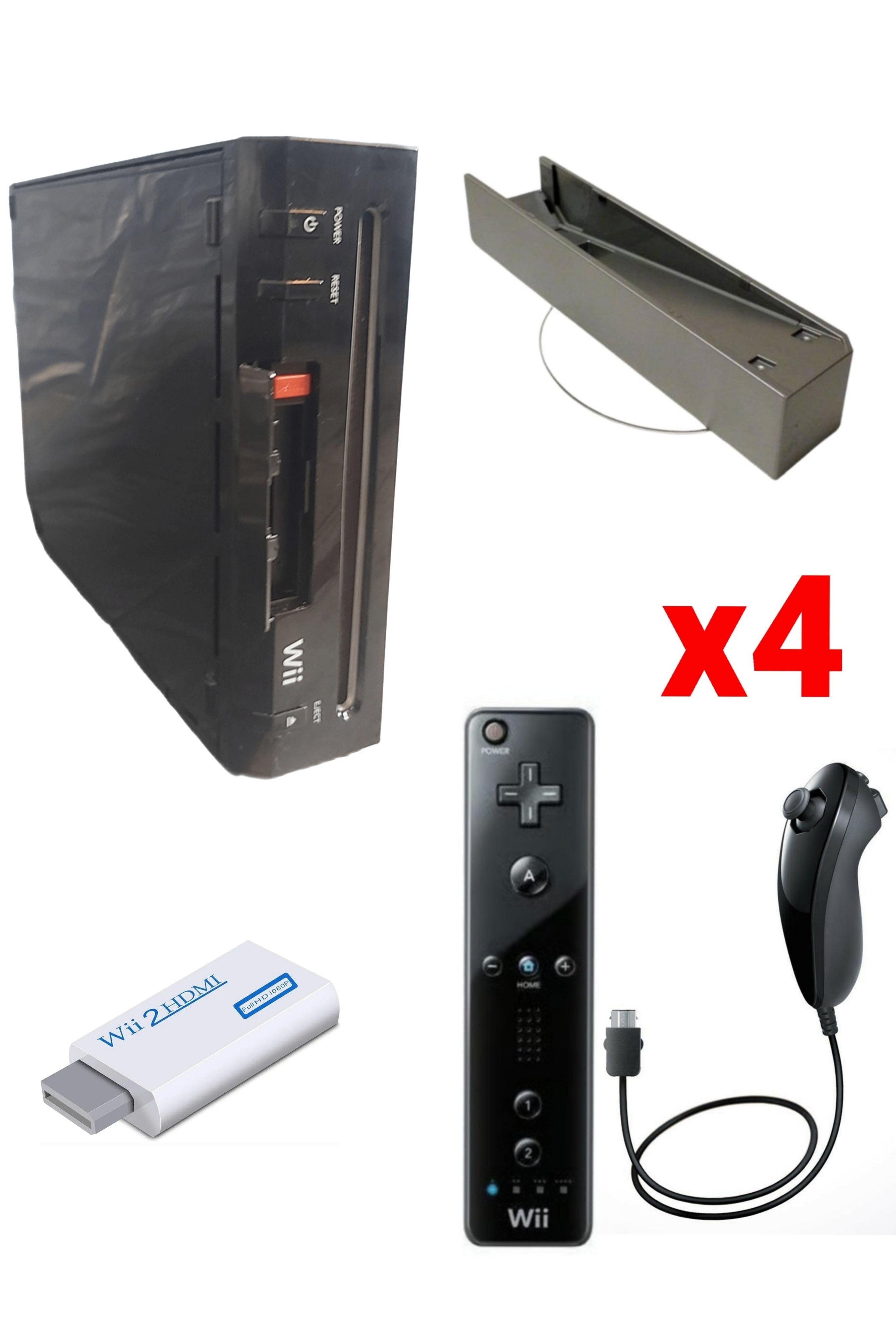 Console Nintendo WII NOIRE (Version non rétro-compatible)