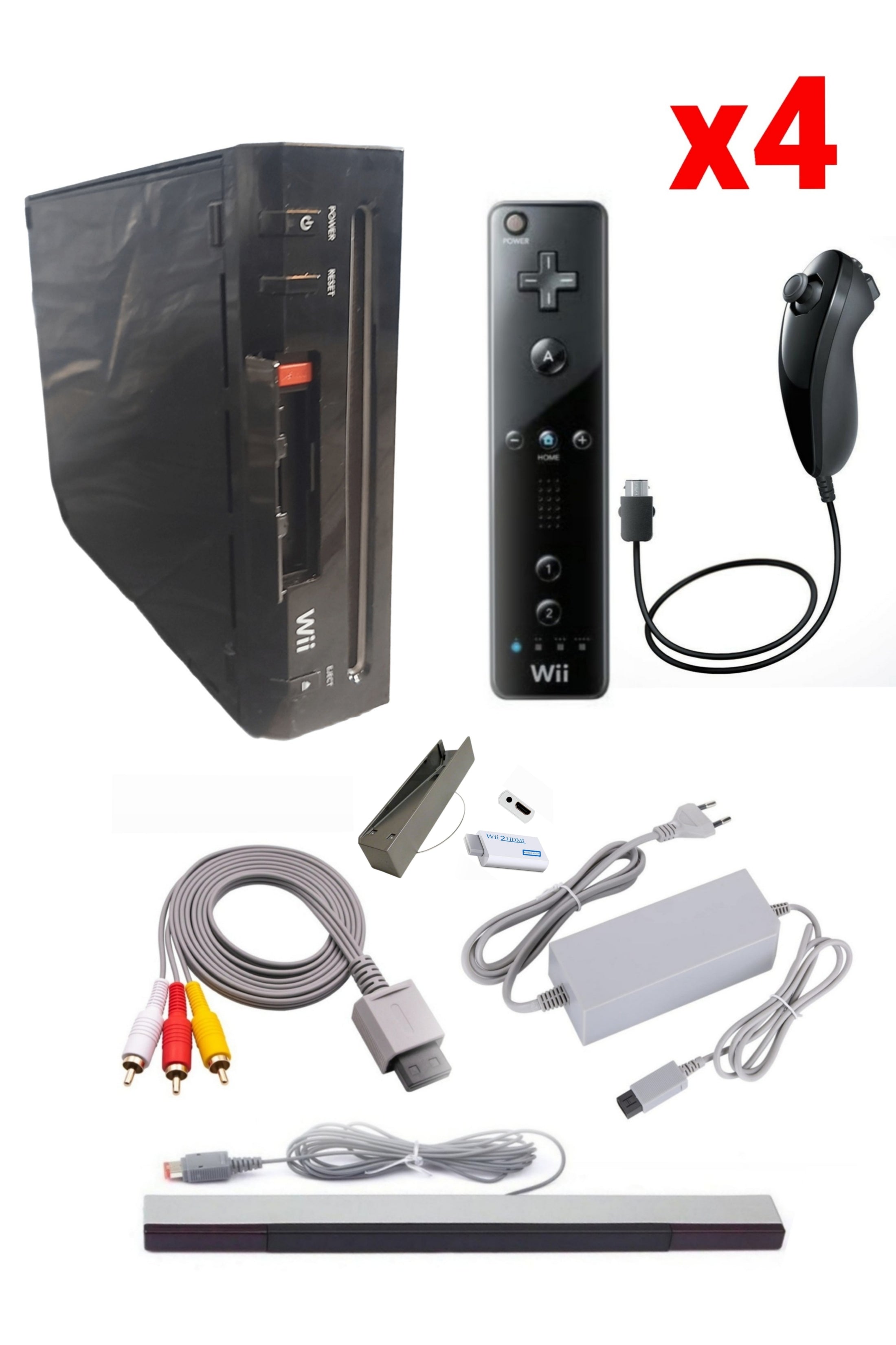 Console Nintendo WII NOIRE (Version non rétro-compatible)