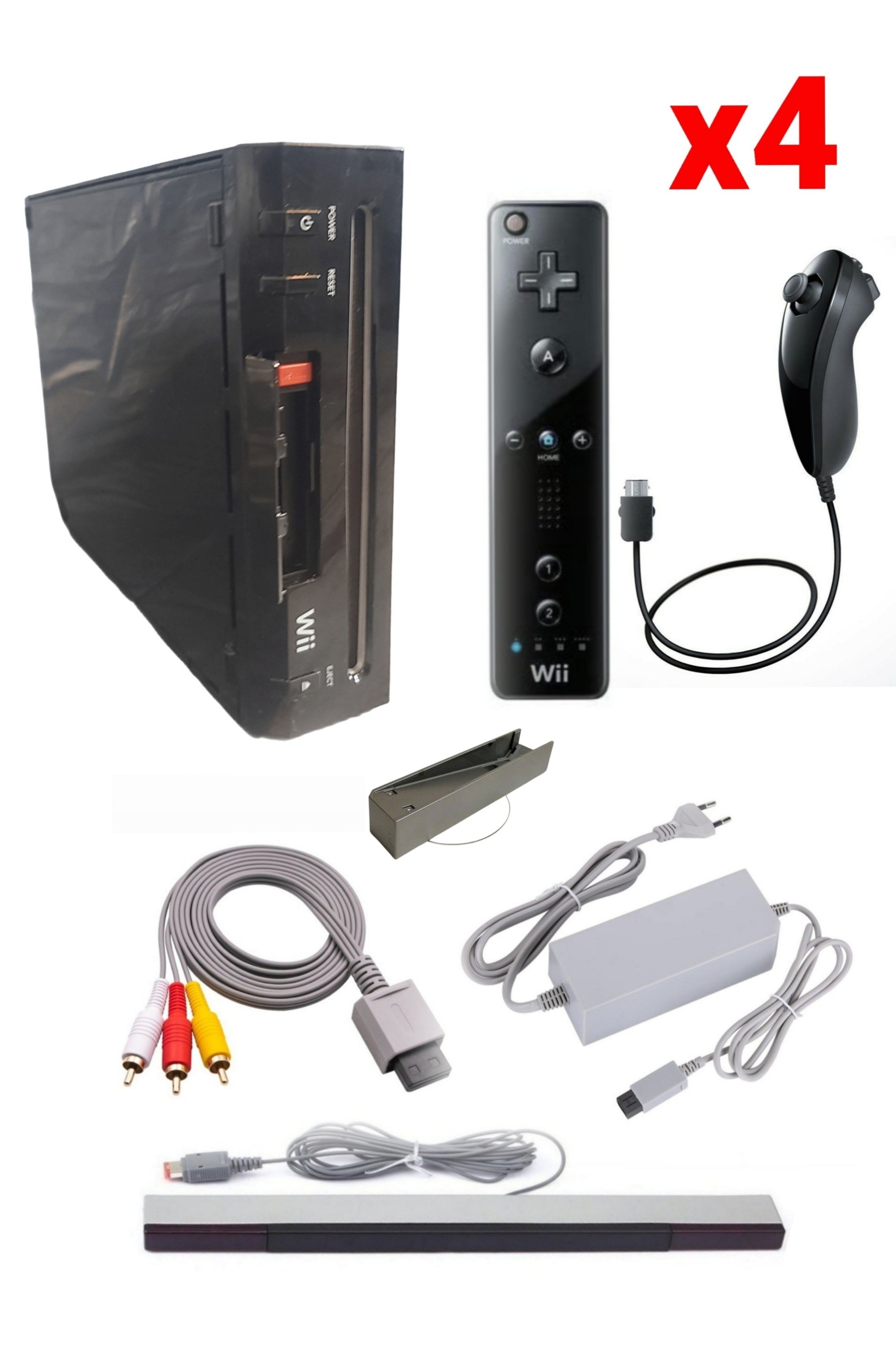 Console Nintendo WII NOIRE (Version non rétro-compatible)