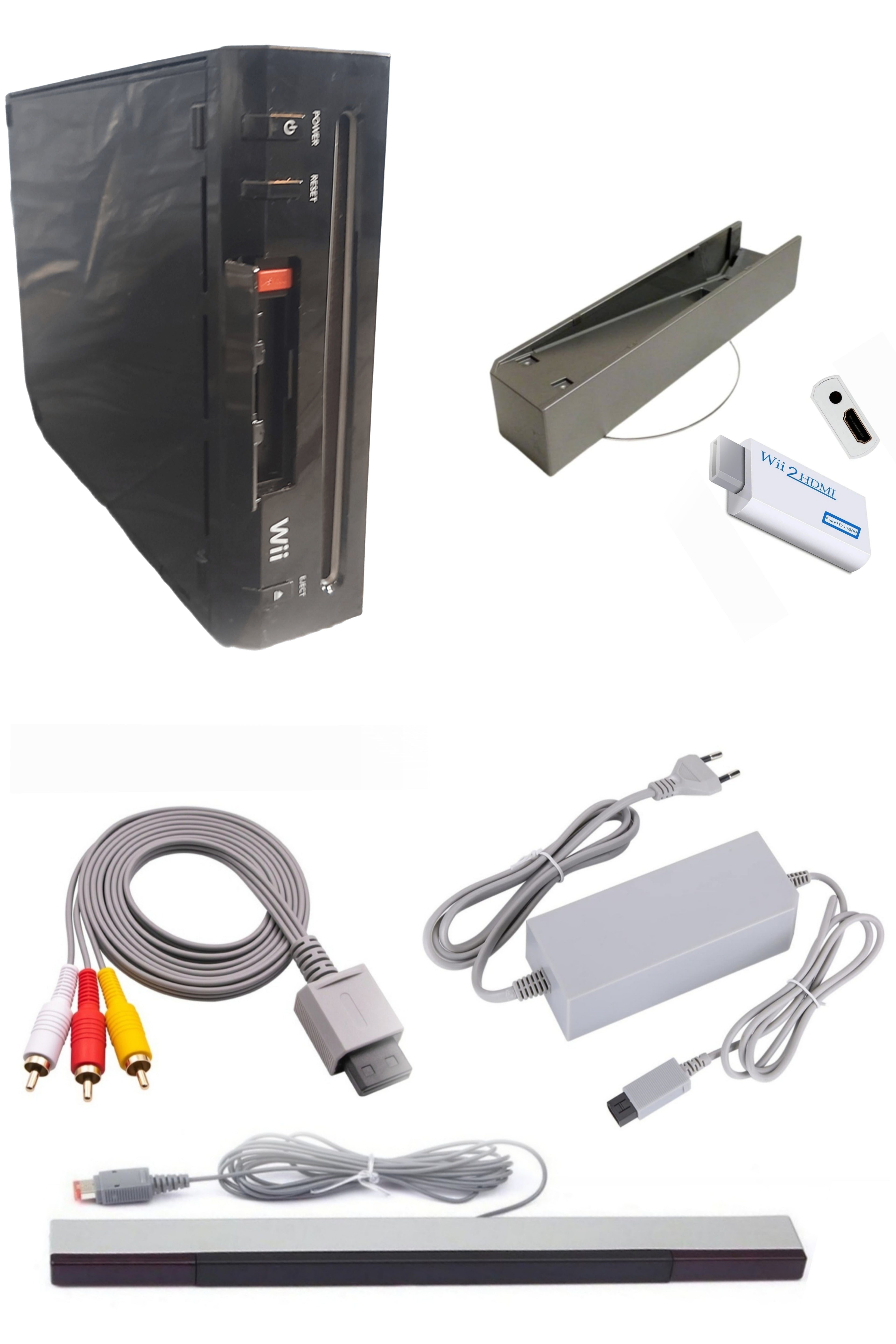 Console Nintendo WII NOIRE (Version non rétro-compatible)