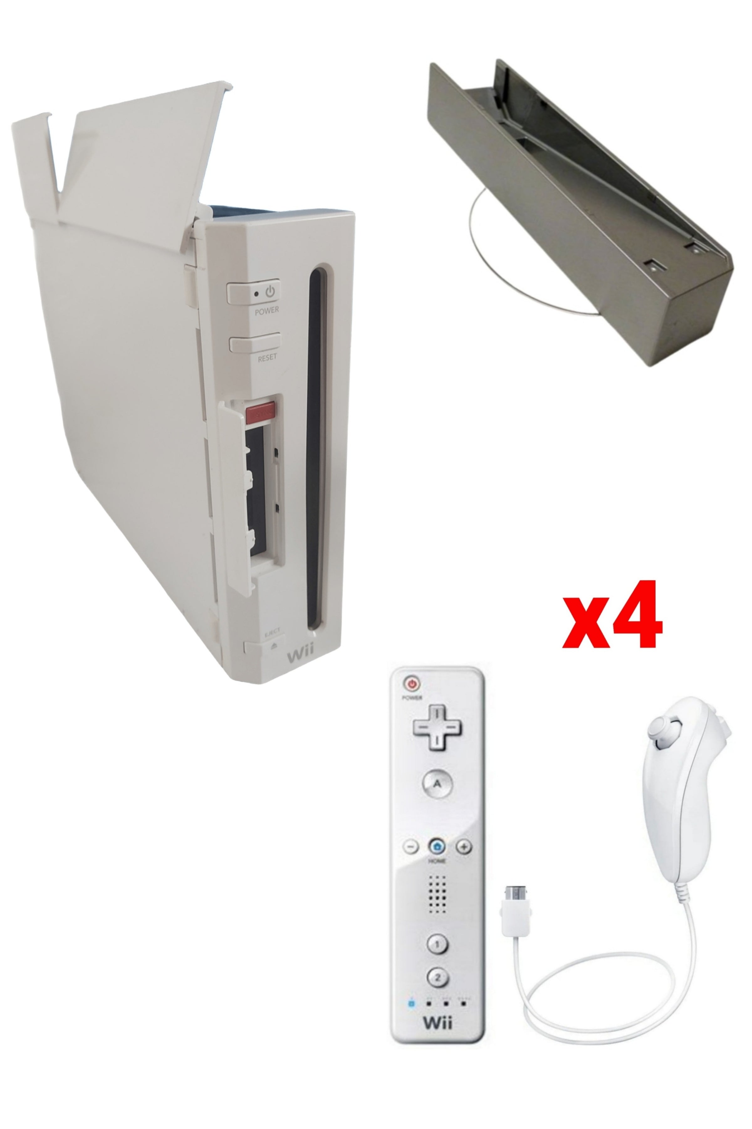 Console Nintendo WII BLANCHE (Version rétro-compatible Gamecube)