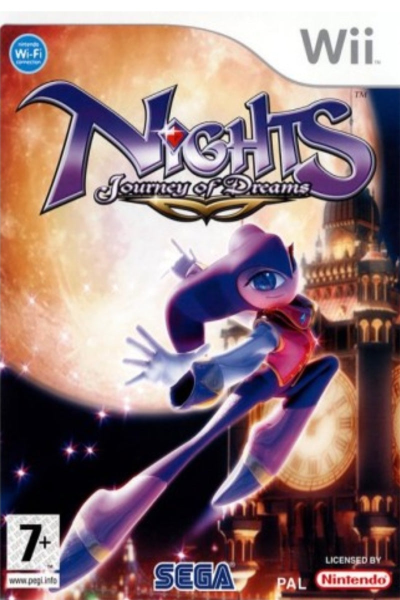 Jeu Wii - NIGHTS Journey of Dreams