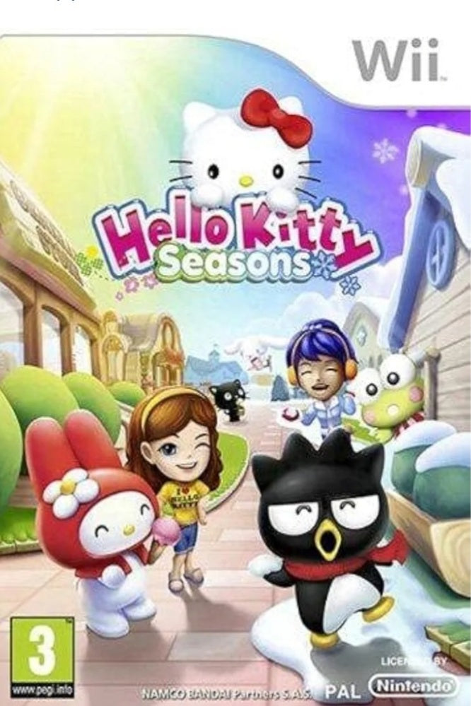 Jeu Wii - HELLO KITTY : Seasons