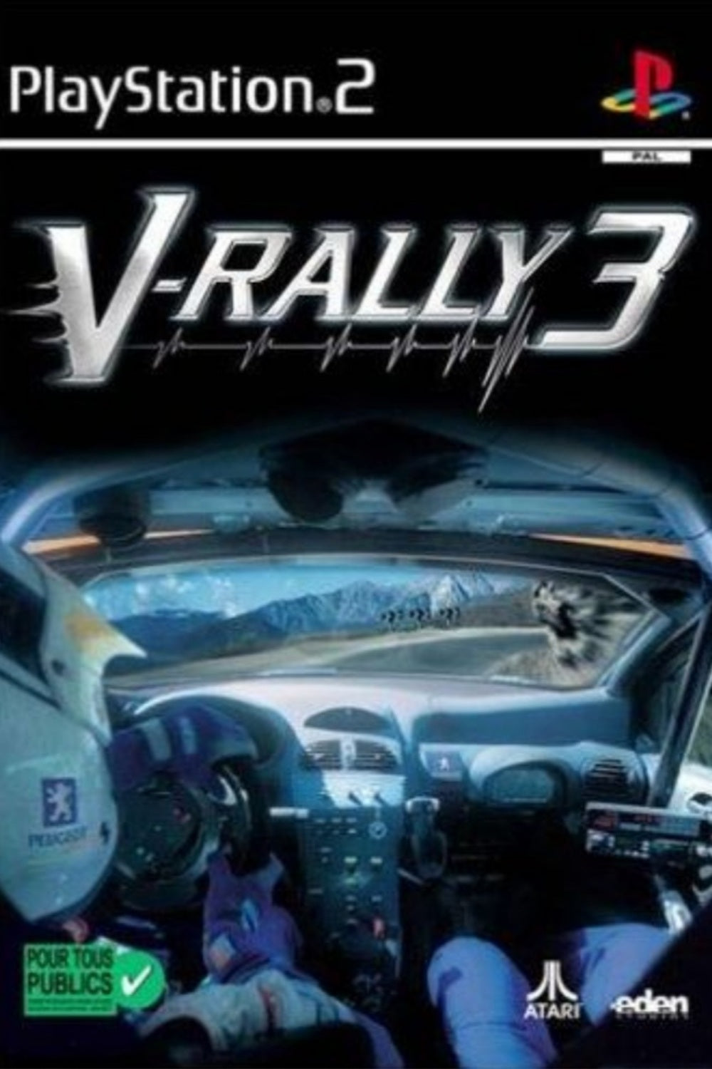 Jeu PS2 - V-RALLY 3