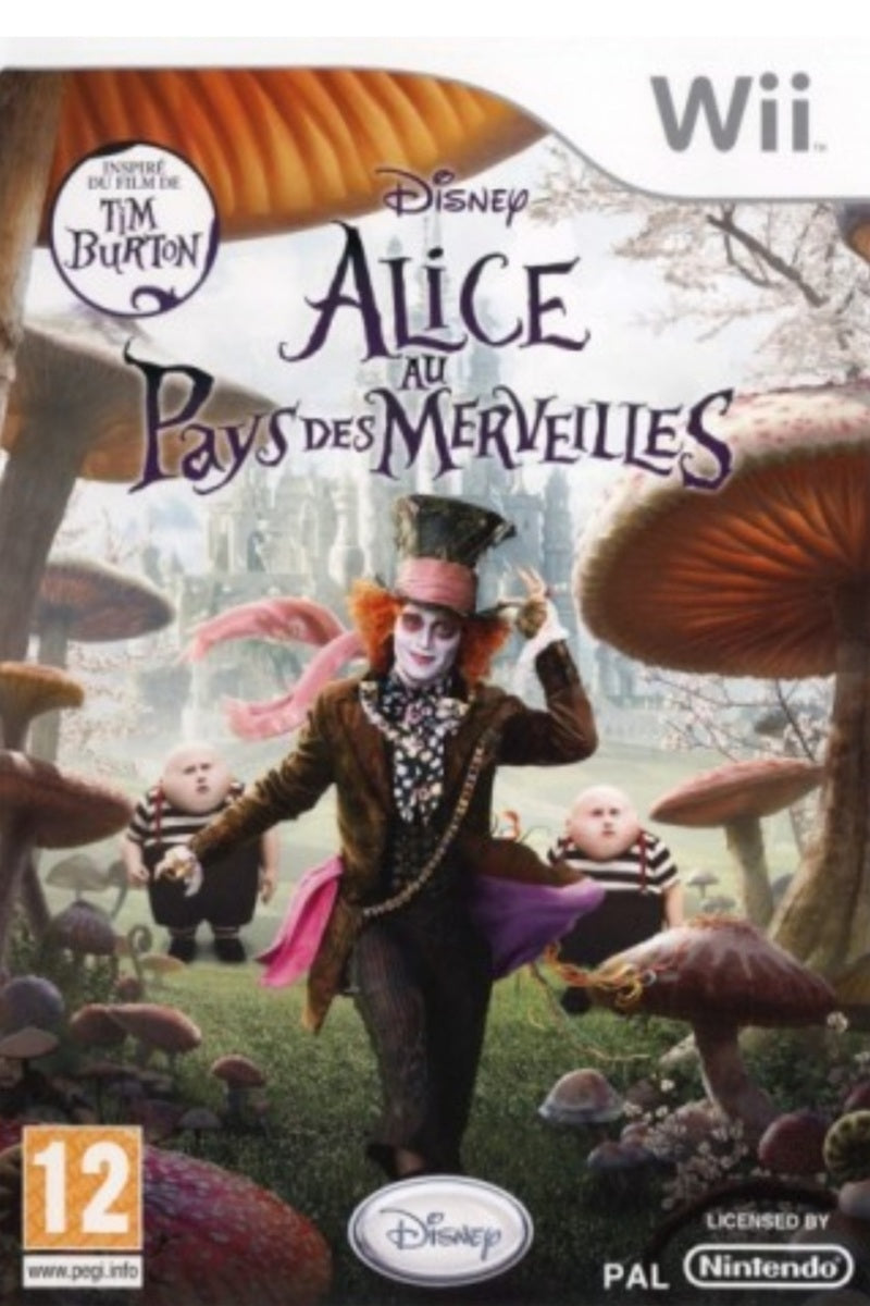 Jeu Wii - ALICE AUX PAYS DES MERVEILLES