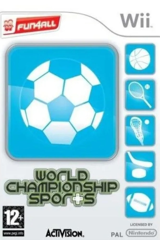 Jeu wii - WORLD CHAMPIONSHIP SPORTS