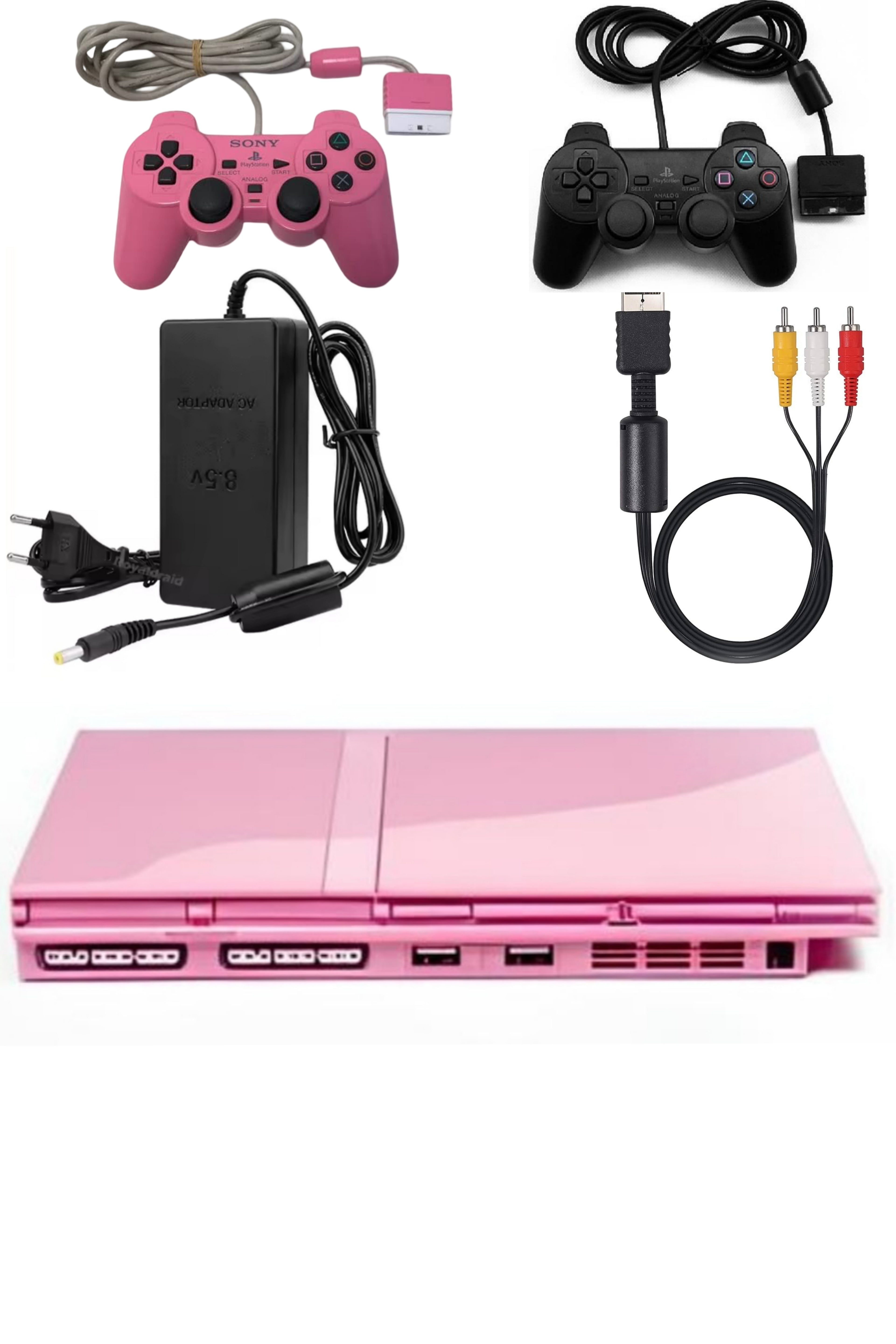 Console PlayStation 2 (PS2) SLIM Rose (Pink)