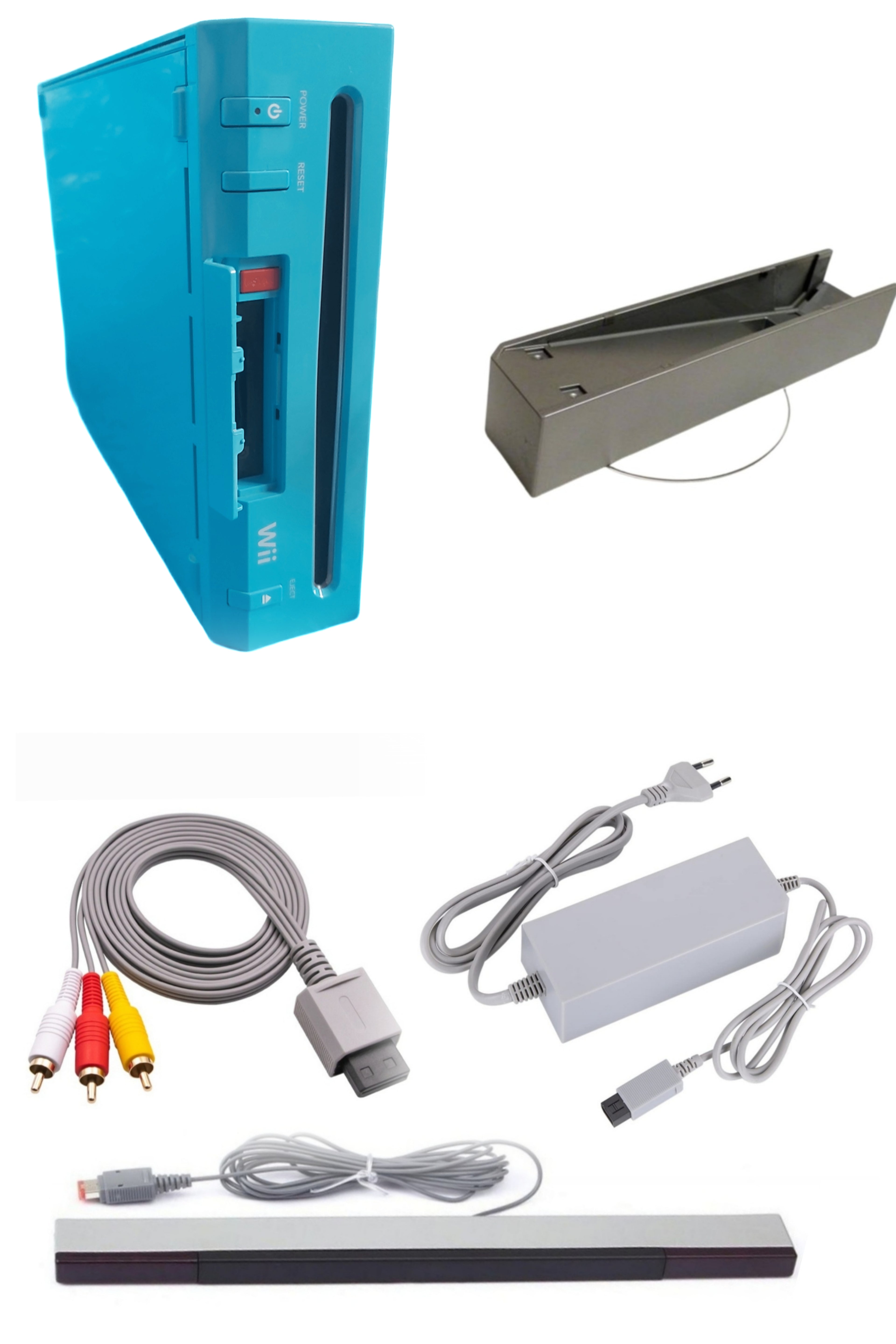 Console Nintendo WII BLEUE (Non Rétro-compatible Gamecube)