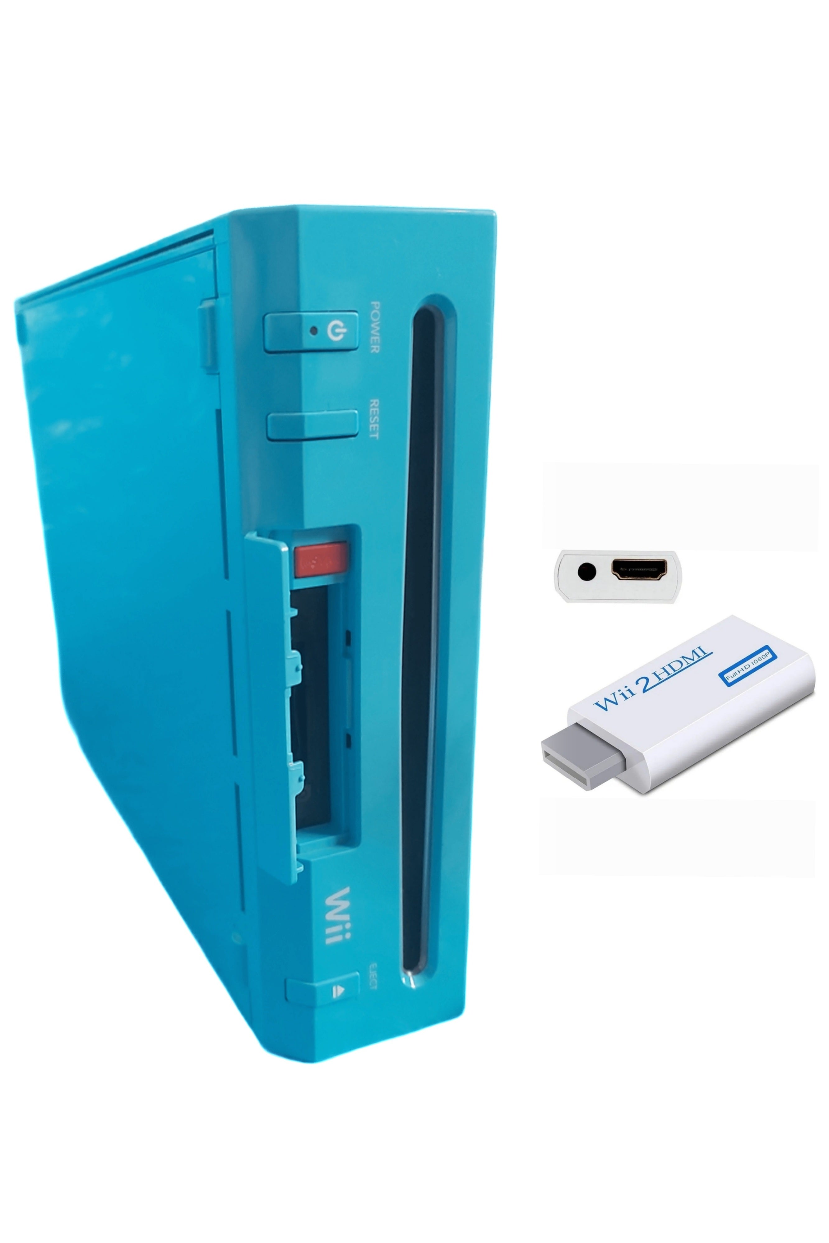 Console Nintendo WII BLEUE (Non Rétro-compatible Gamecube)