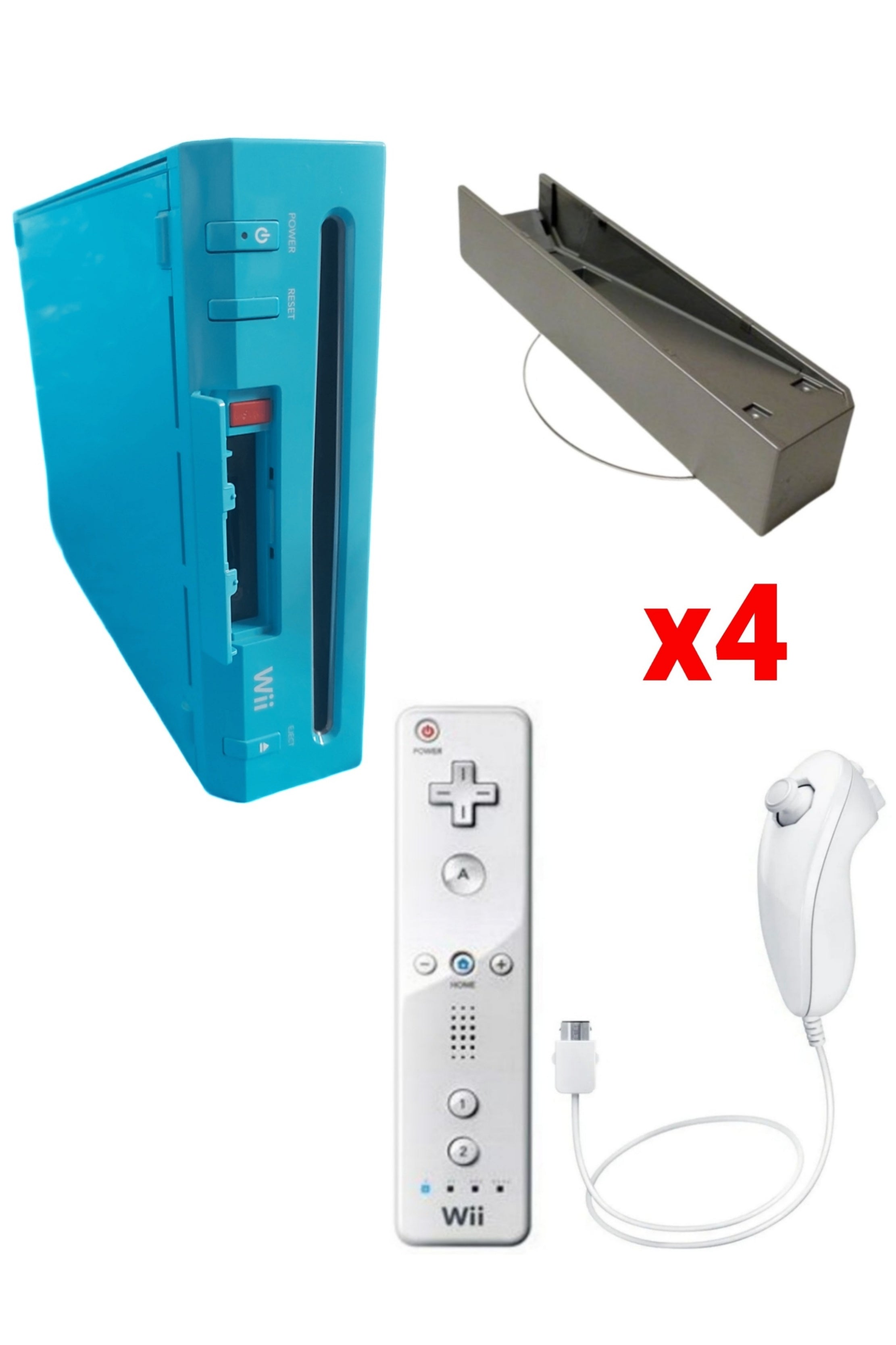 Console Nintendo WII BLEUE (Non Rétro-compatible Gamecube)