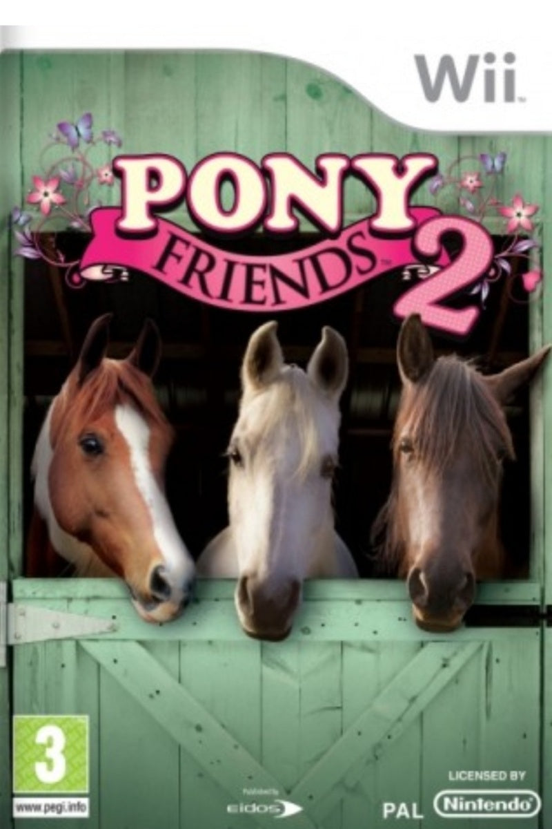 Jeu Wii - PONY FRIENDS 2