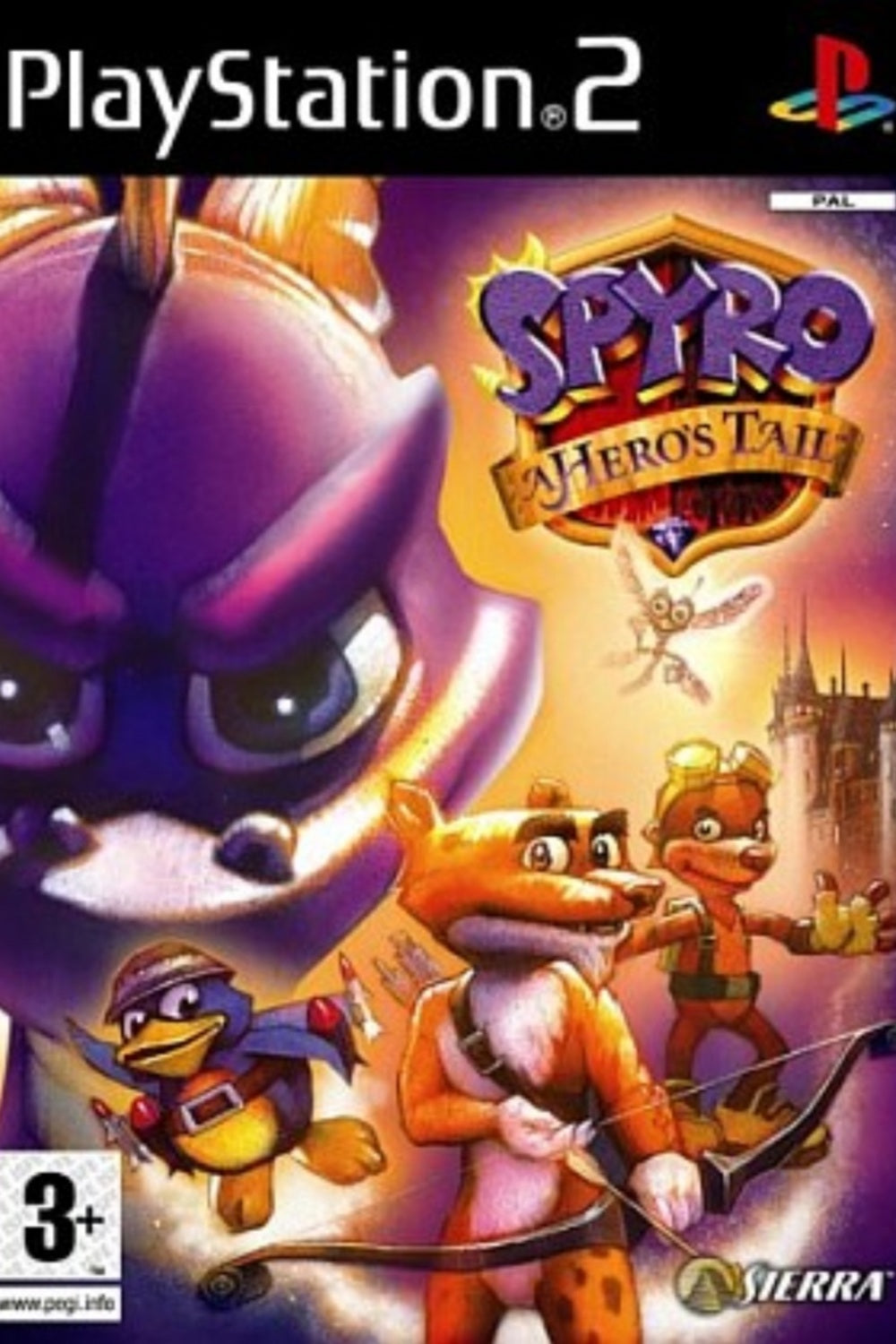 Jeu PS2 - SPYRO : A HEROE'S TAIL