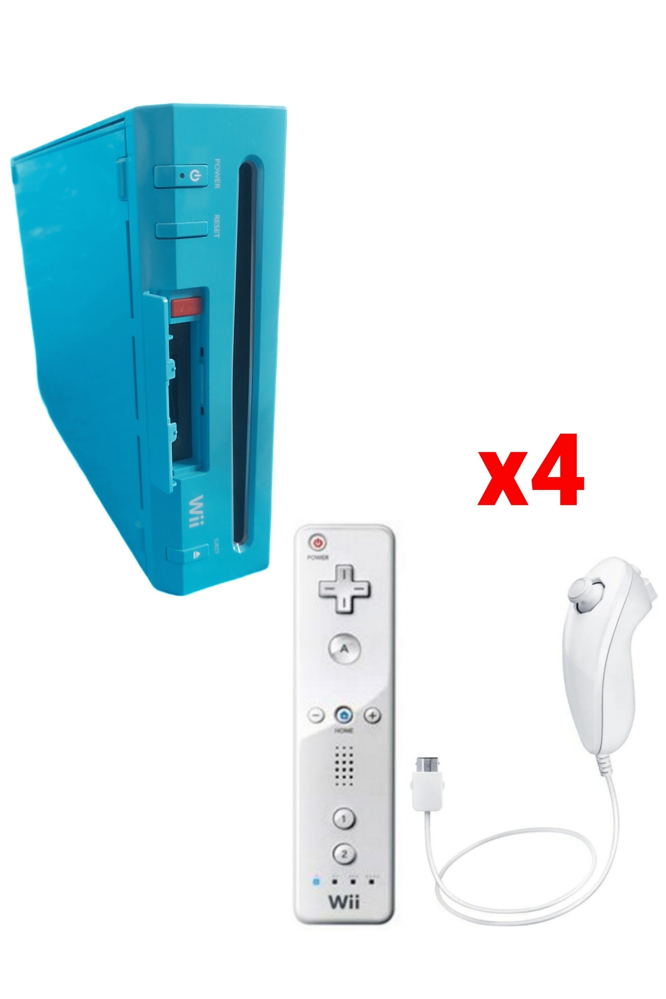Console Nintendo WII BLEUE (Non Rétro-compatible Gamecube)