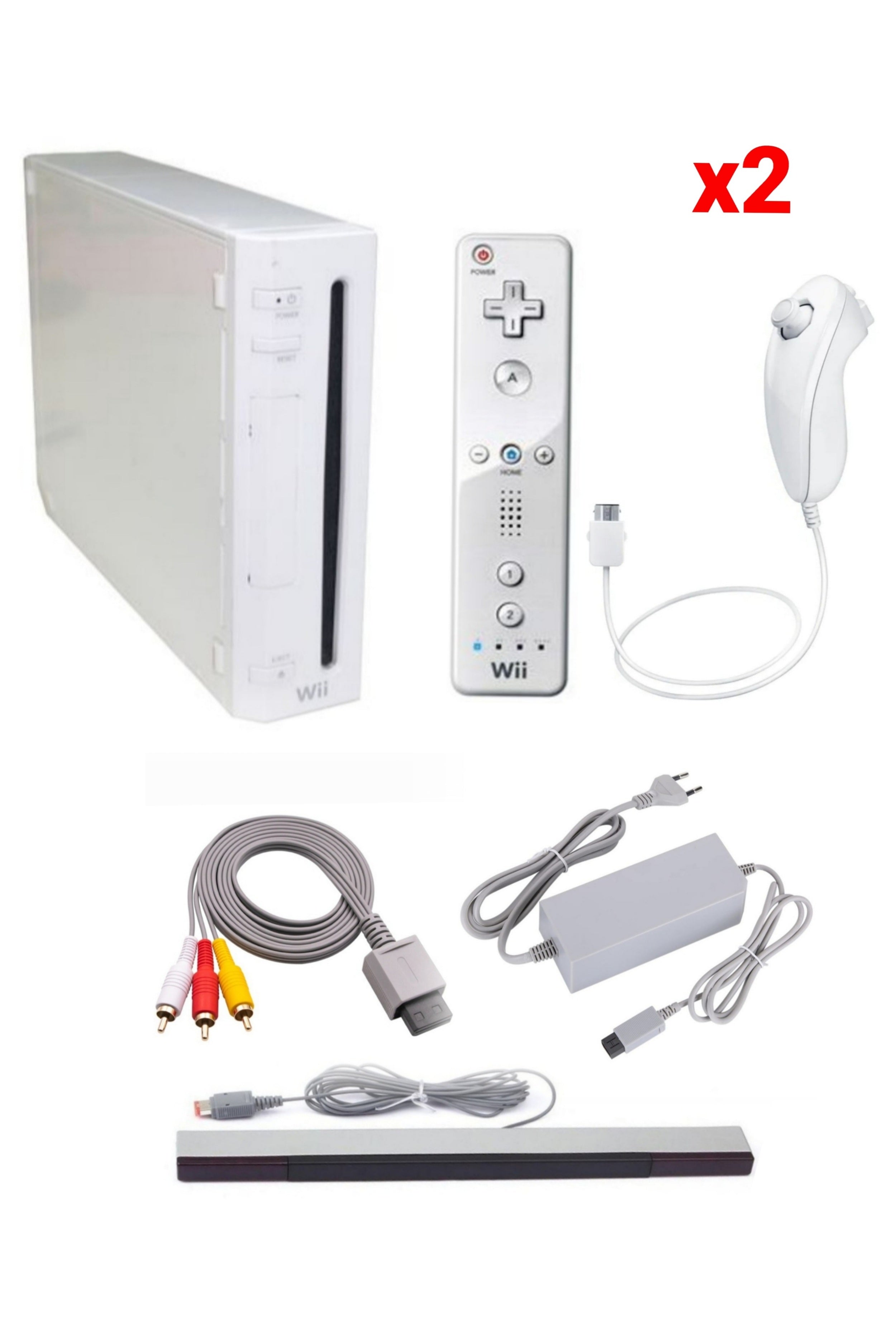 Console Nintendo WII BLANCHE (Version non rétro-compatible)