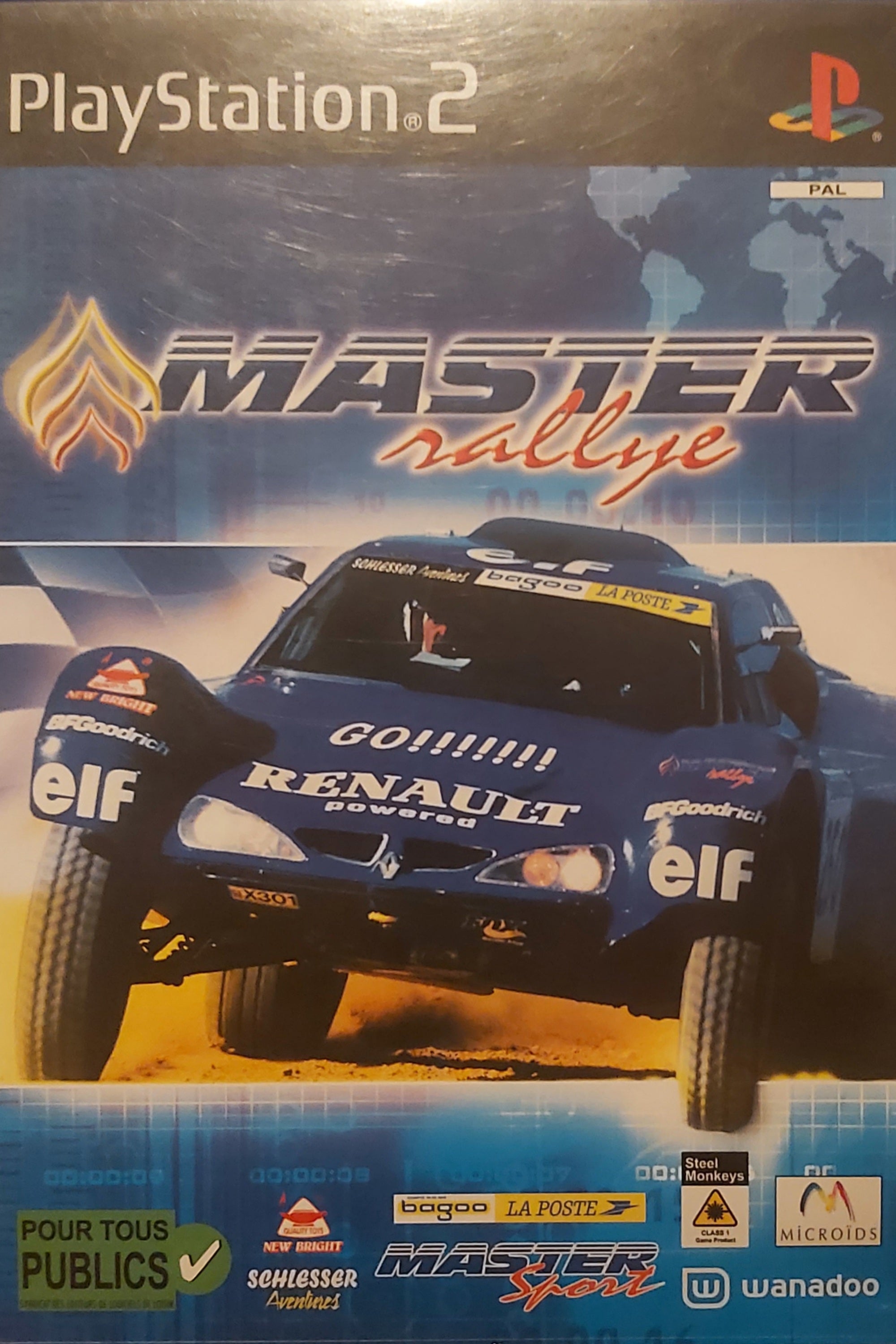 Jeu PS2 - MASTER RALLYE
