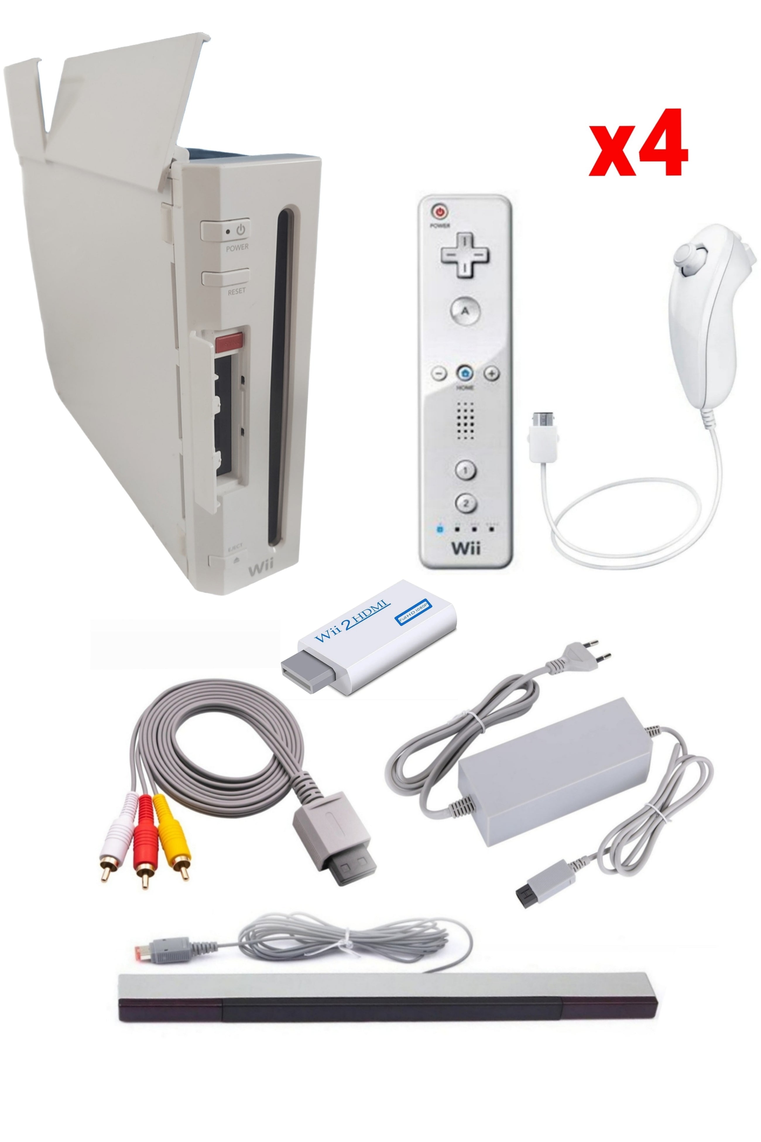 Console Nintendo WII BLANCHE (Version rétro-compatible Gamecube)