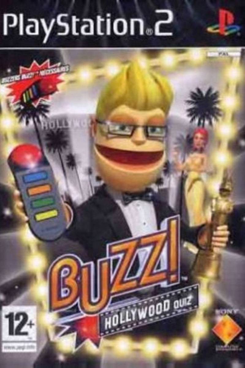 Jeu PS2 - BUZZ ! : HOLLYWOOD QUIZ