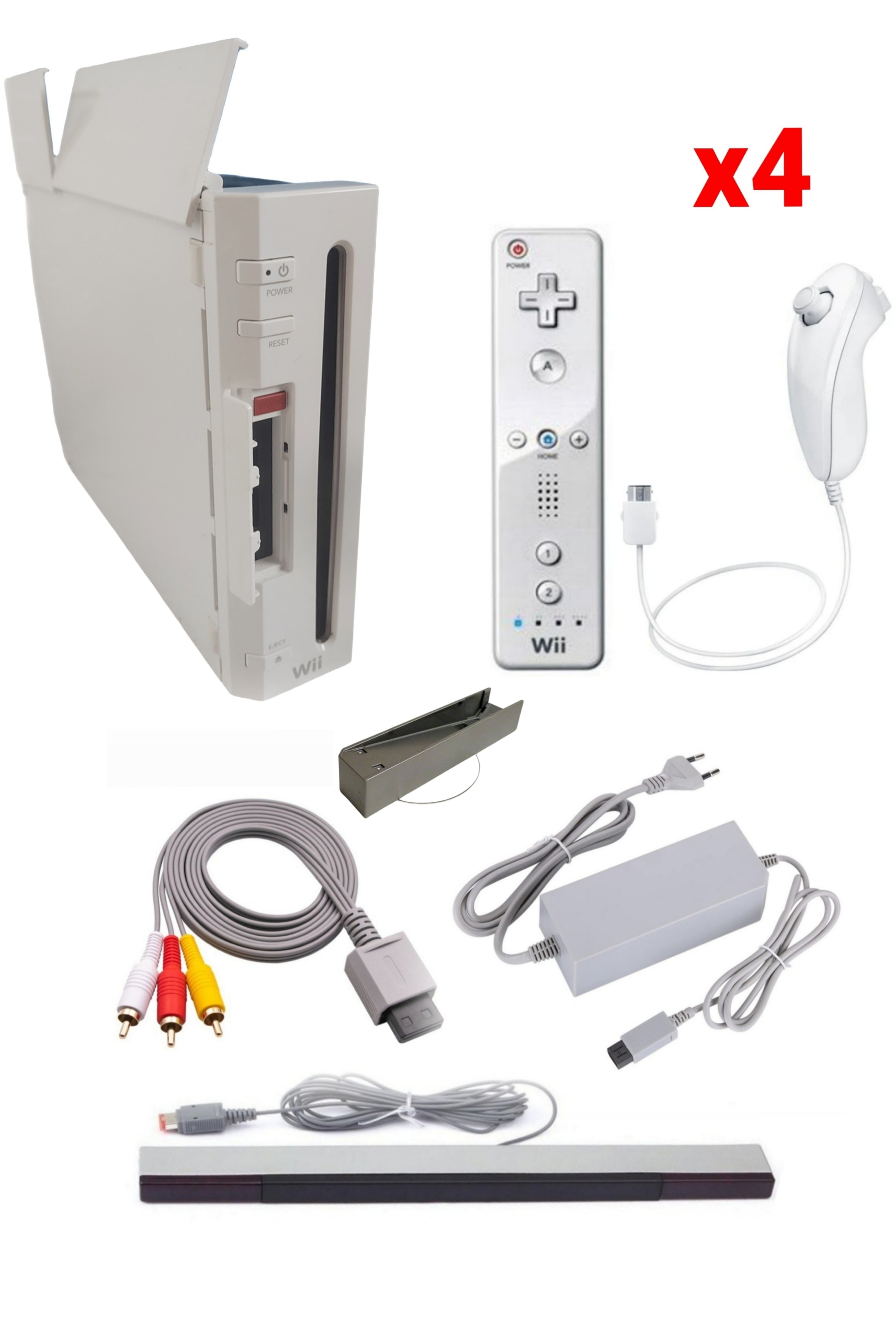 Console Nintendo WII BLANCHE (Version rétro-compatible Gamecube)