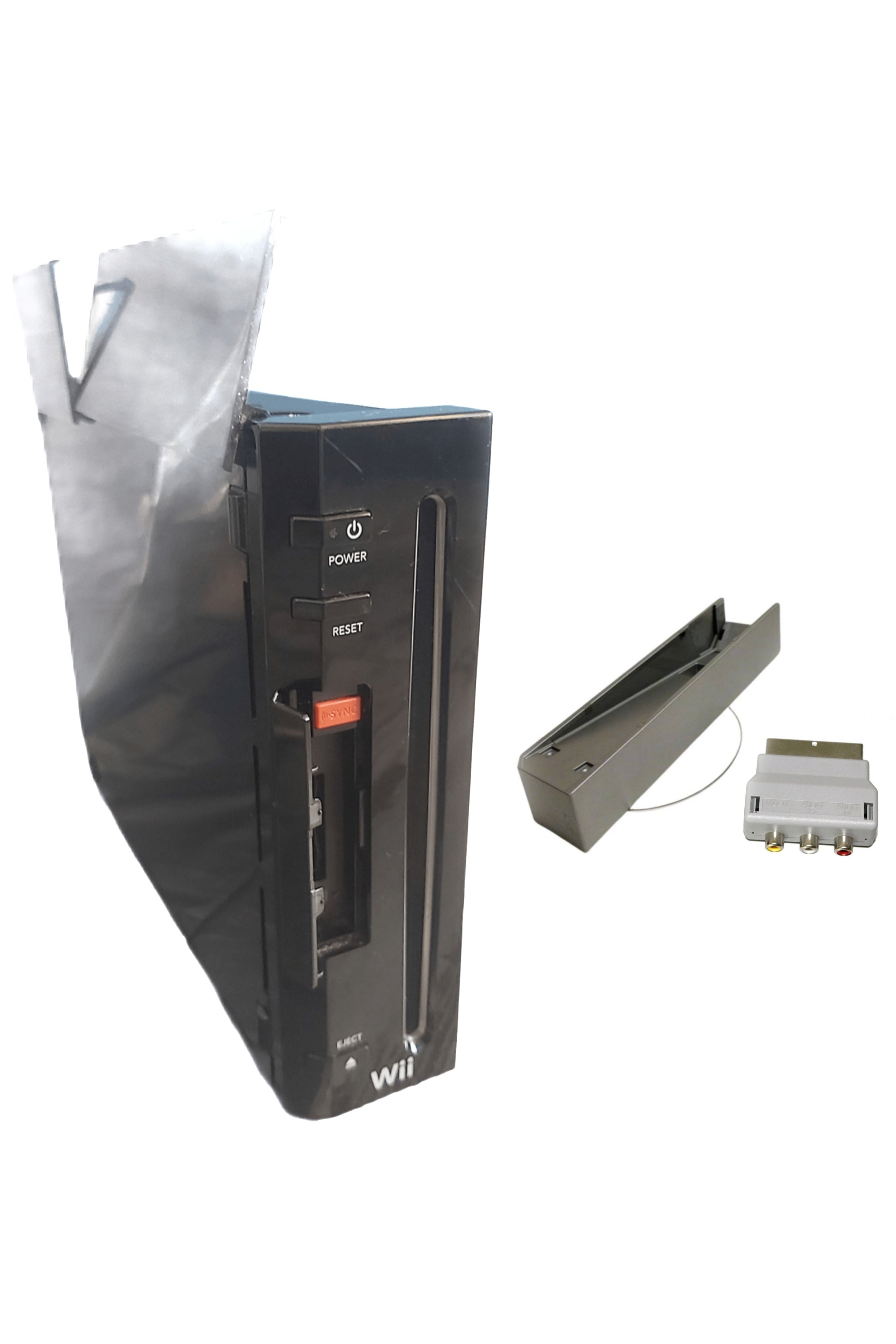 Console Nintendo WII NOIRE (Version rétro-compatible Gamecube)