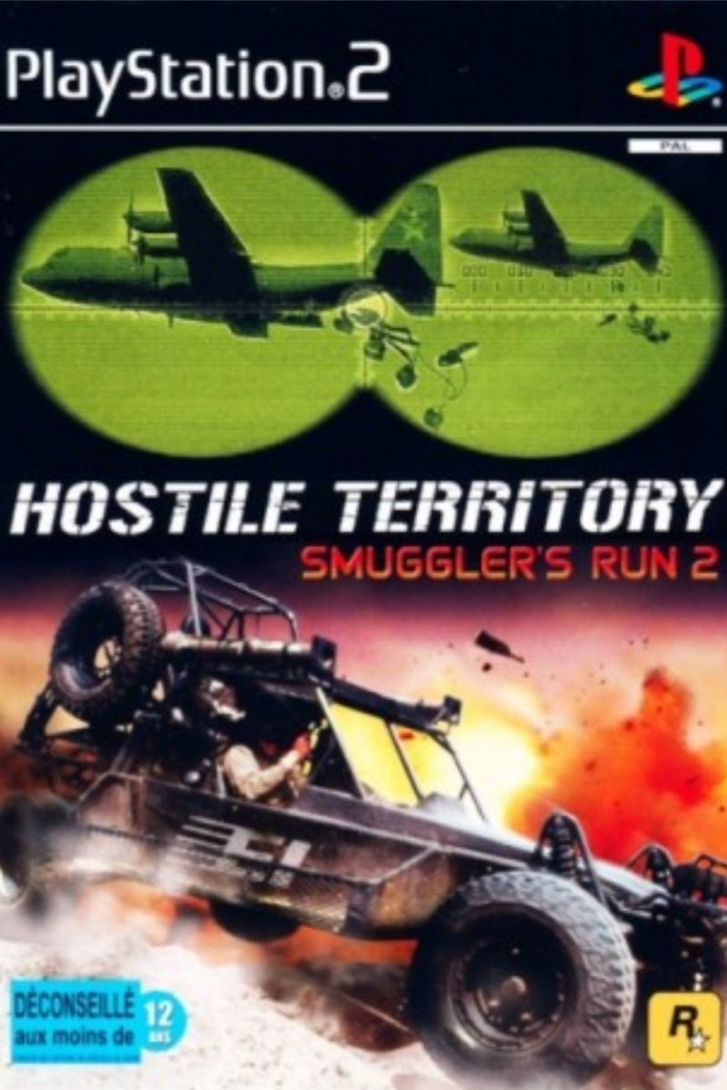 Jeu PS2 - HOSTILE TERRITORY : SMUGGLER'S RUN 2