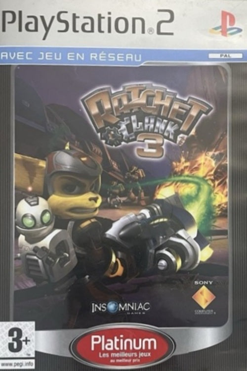 Jeu PS2 - RATCHET & CLANK 3 (Platinum)