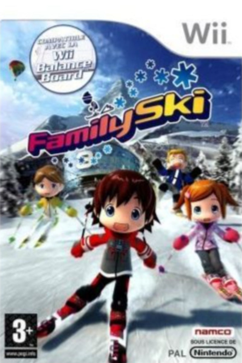 Jeu Wii - FAMILY SKI