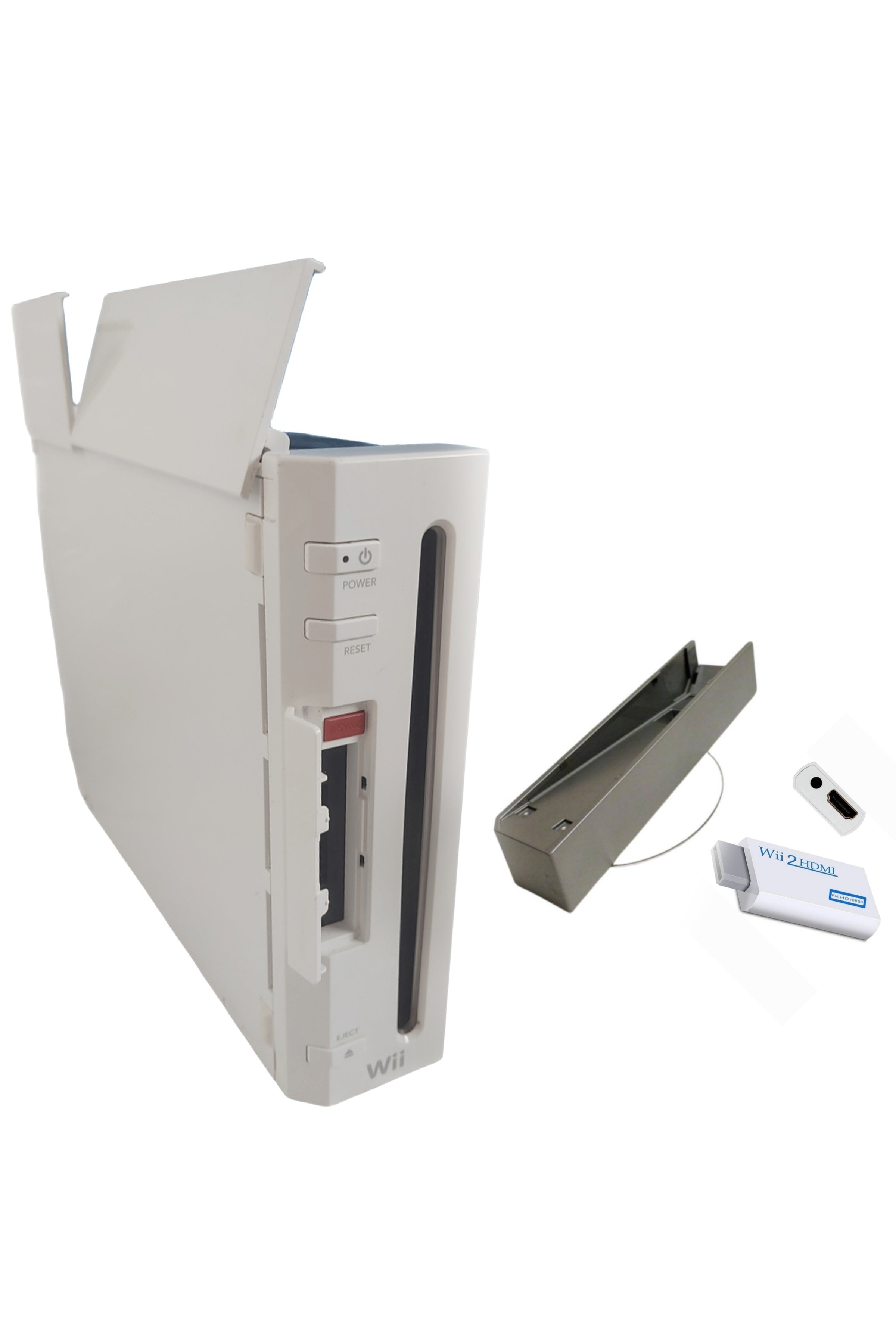 Console Nintendo WII BLANCHE (Version rétro-compatible Gamecube)