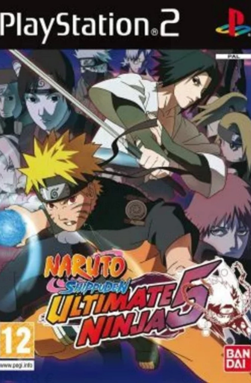 Jeu PS2 - NARUTO SHIPPUDEN : ULTIMATE NINJA 5