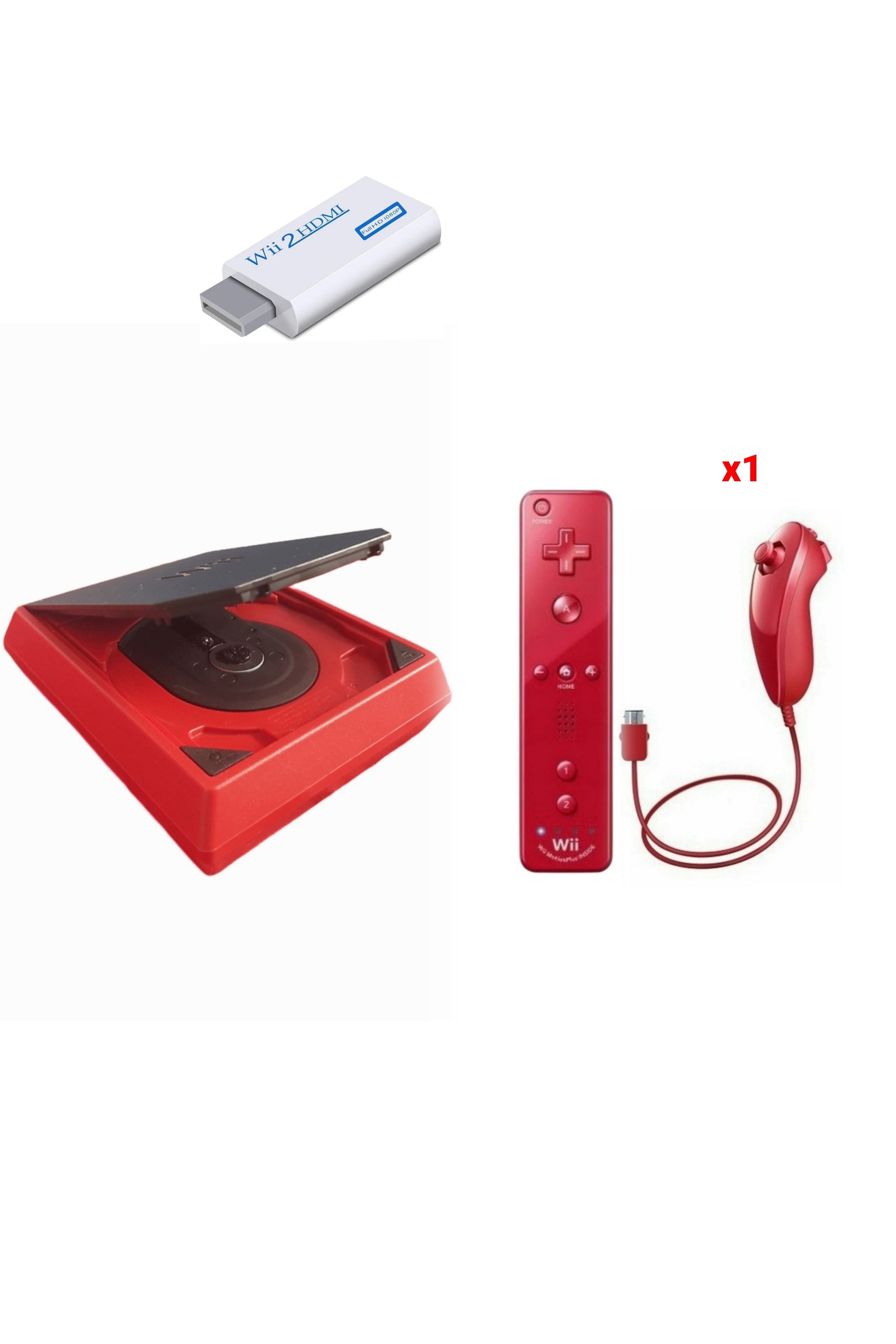 Console Nintendo WII MINI (Non Rétro-compatible Gamecube)