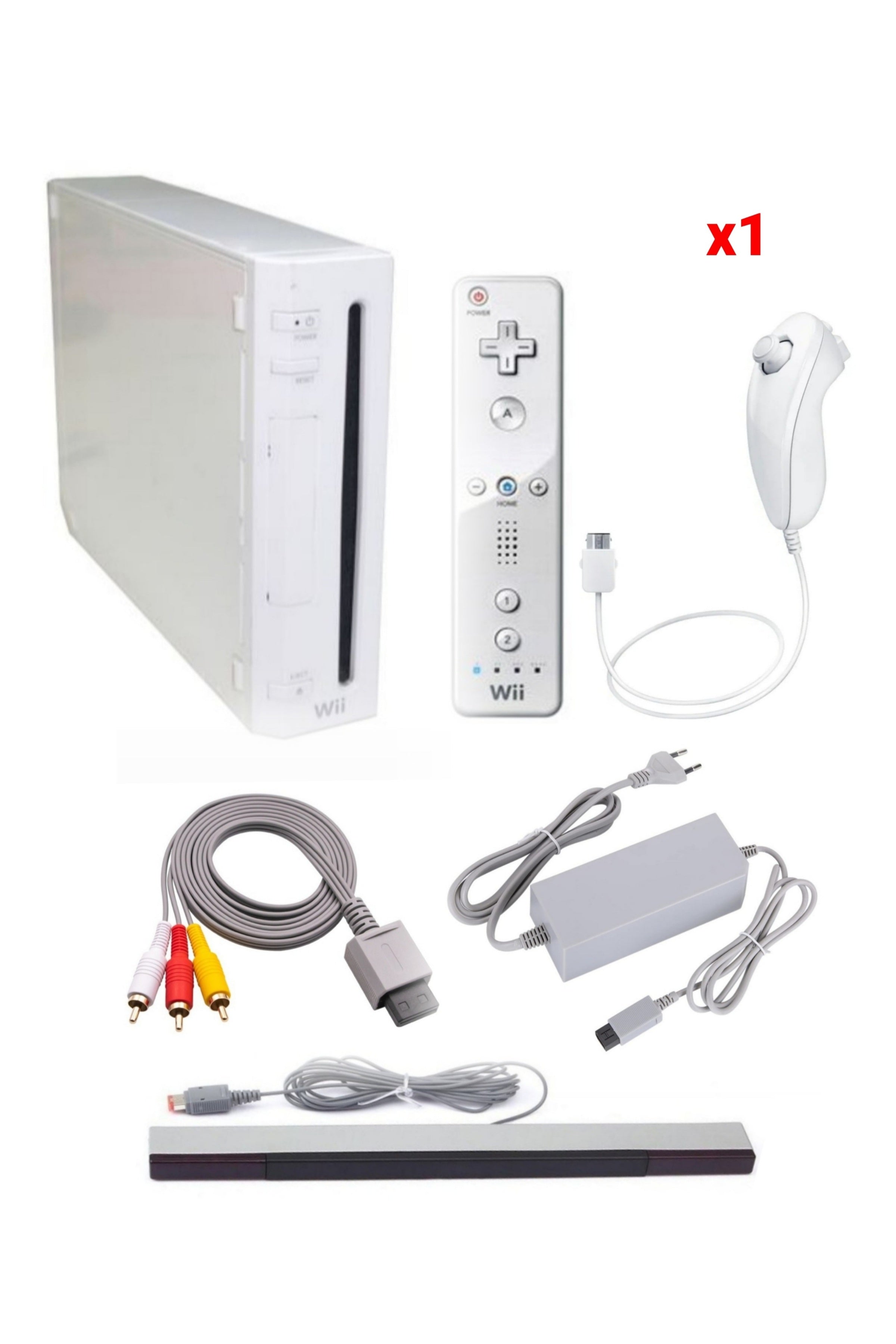 Console Nintendo WII BLANCHE (Version non rétro-compatible)