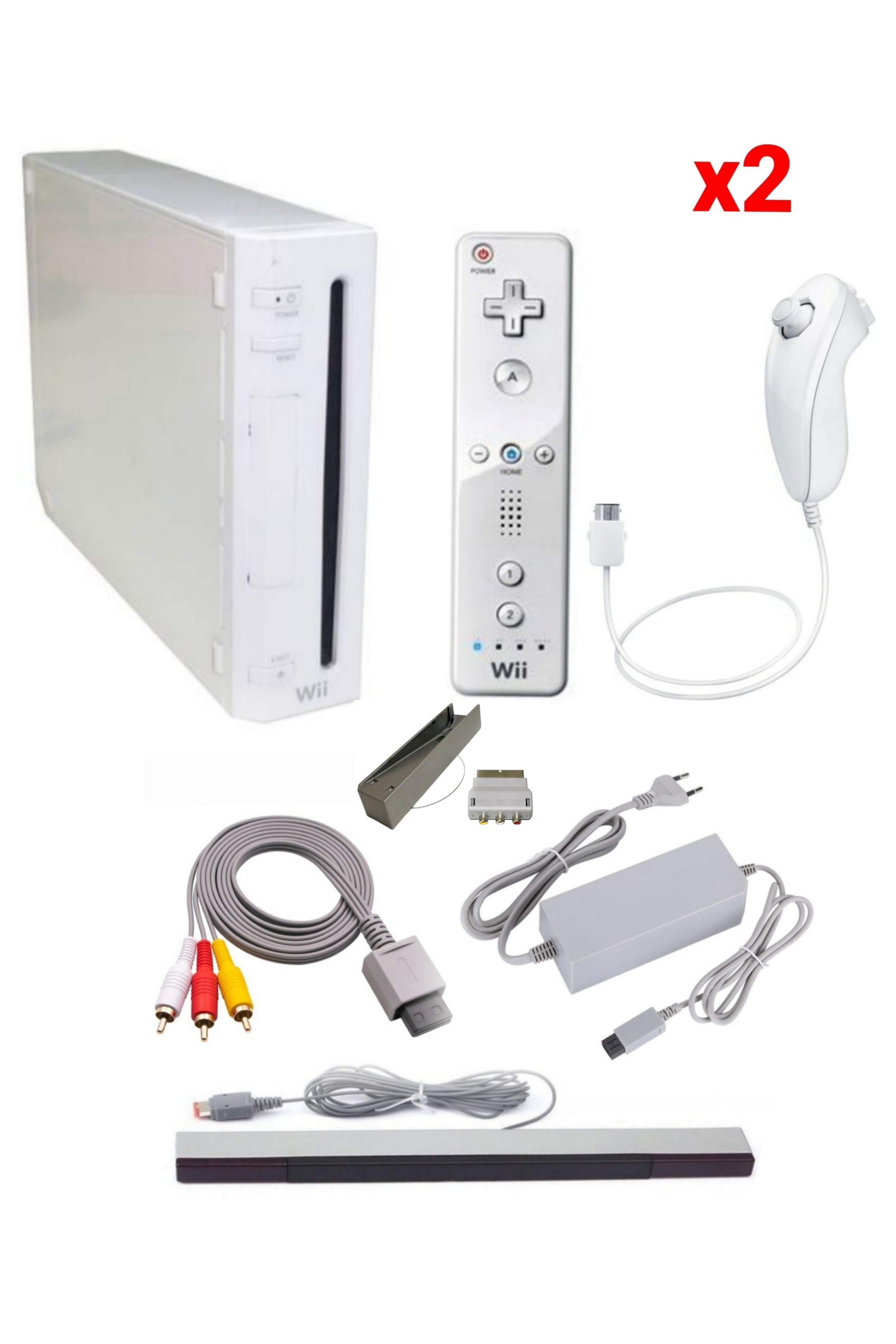 Console Nintendo WII BLANCHE (Version non rétro-compatible)