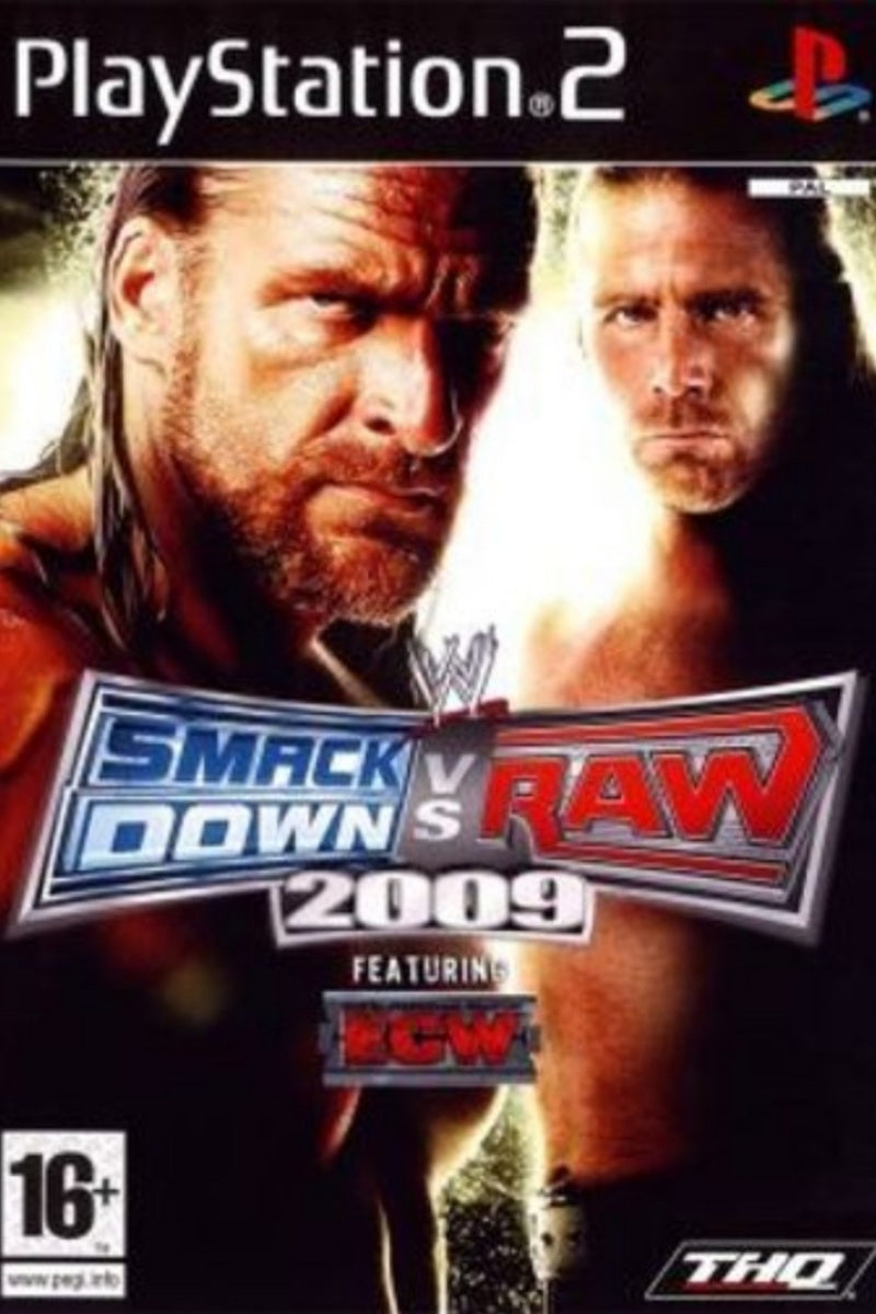 Jeu PS2 - WWE : Smack Down VS Raw 2009