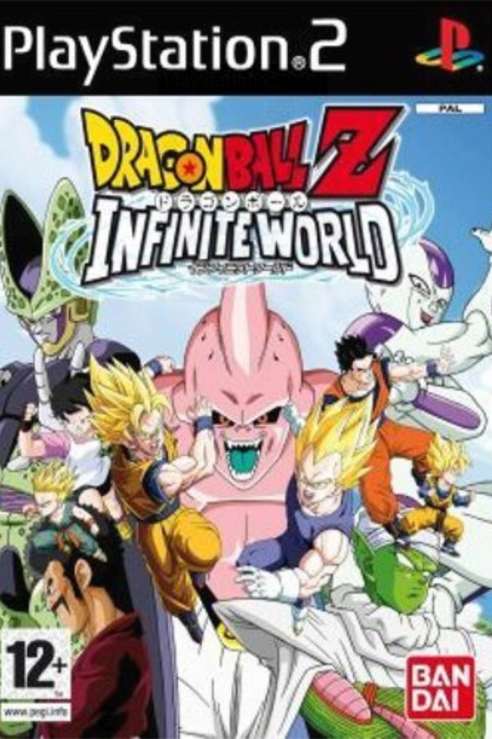 Jeu PS2 - DRAGON BALL Z : INFINITE WORLD