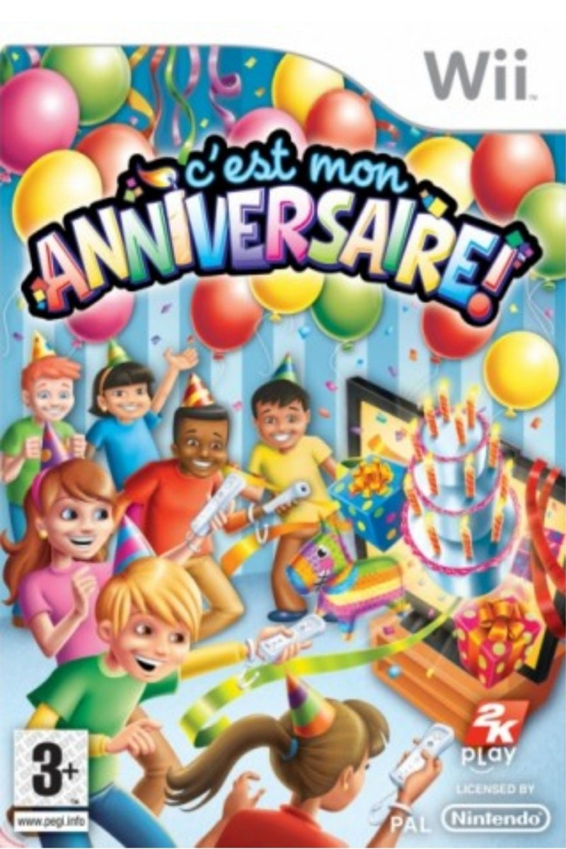 Jeu Wii - C'EST MON ANNIVERSAIRE