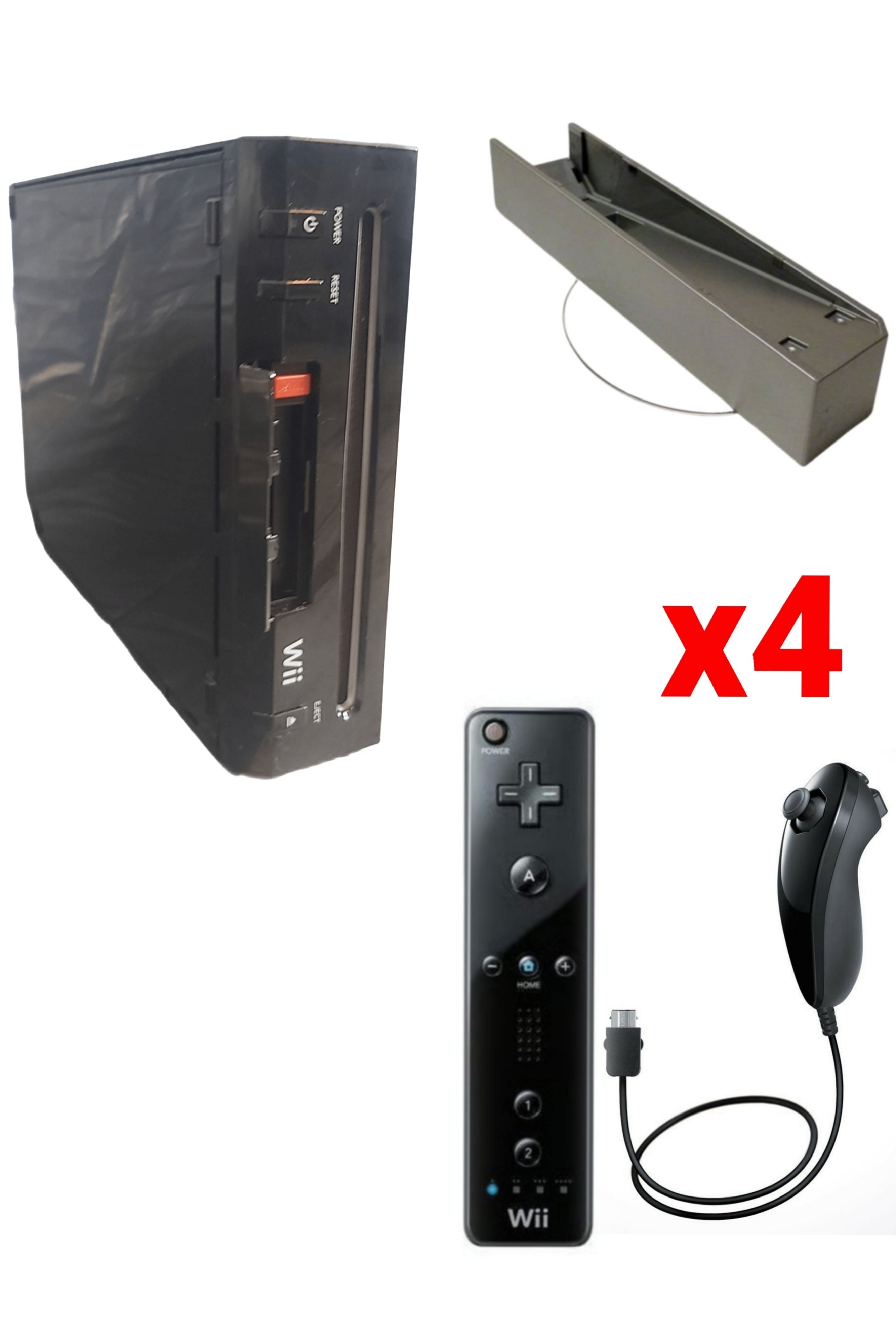 Console Nintendo WII NOIRE (Version non rétro-compatible)