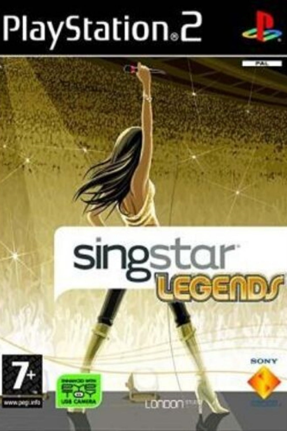 Jeu PS2 - SINGSTAR : LEGENDS