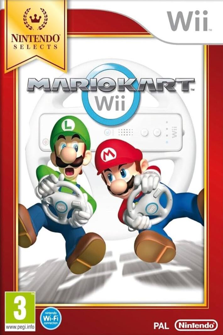Jeu Wii - MARIO KART  (Nintendo Selects)