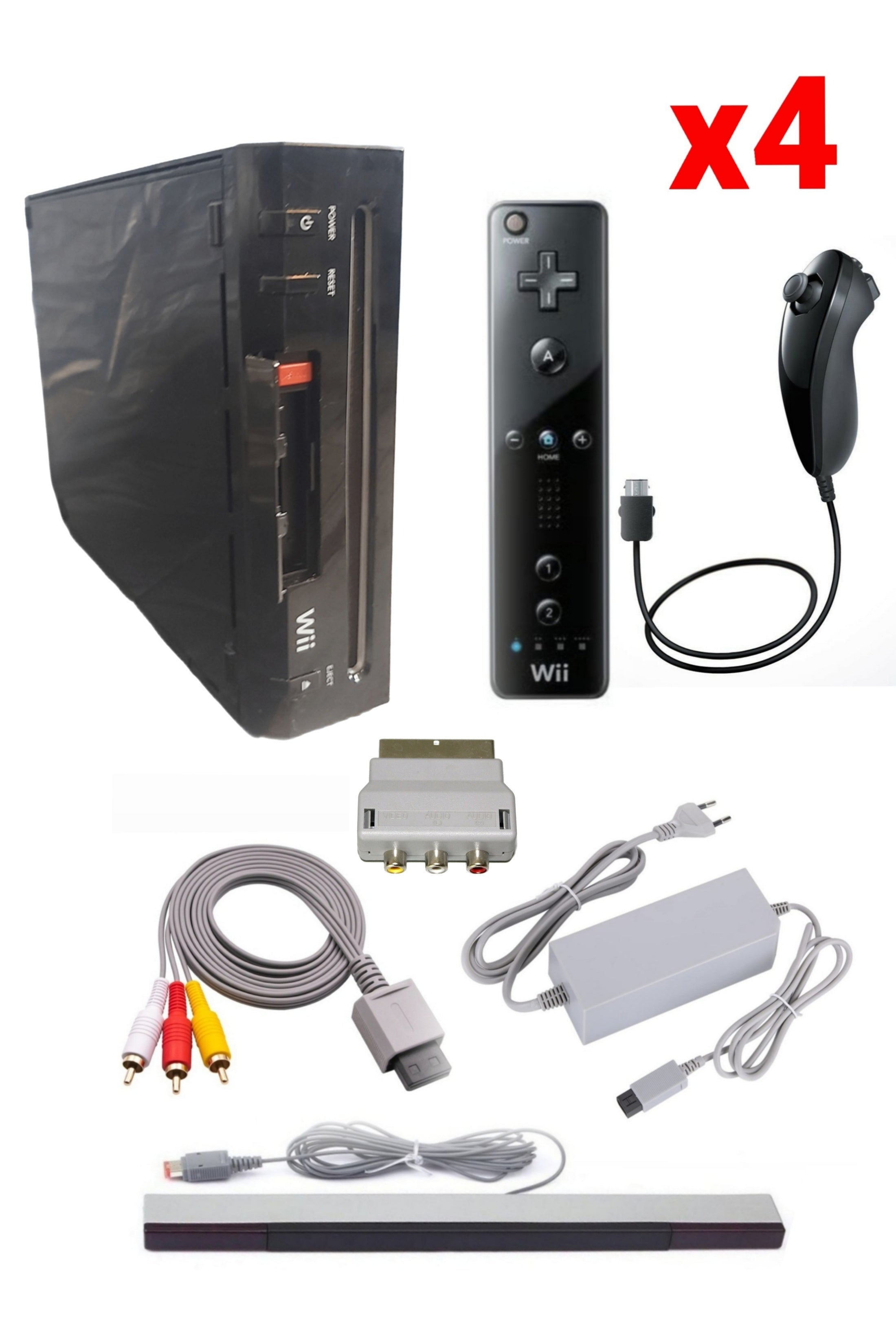 Console Nintendo WII NOIRE (Version non rétro-compatible)