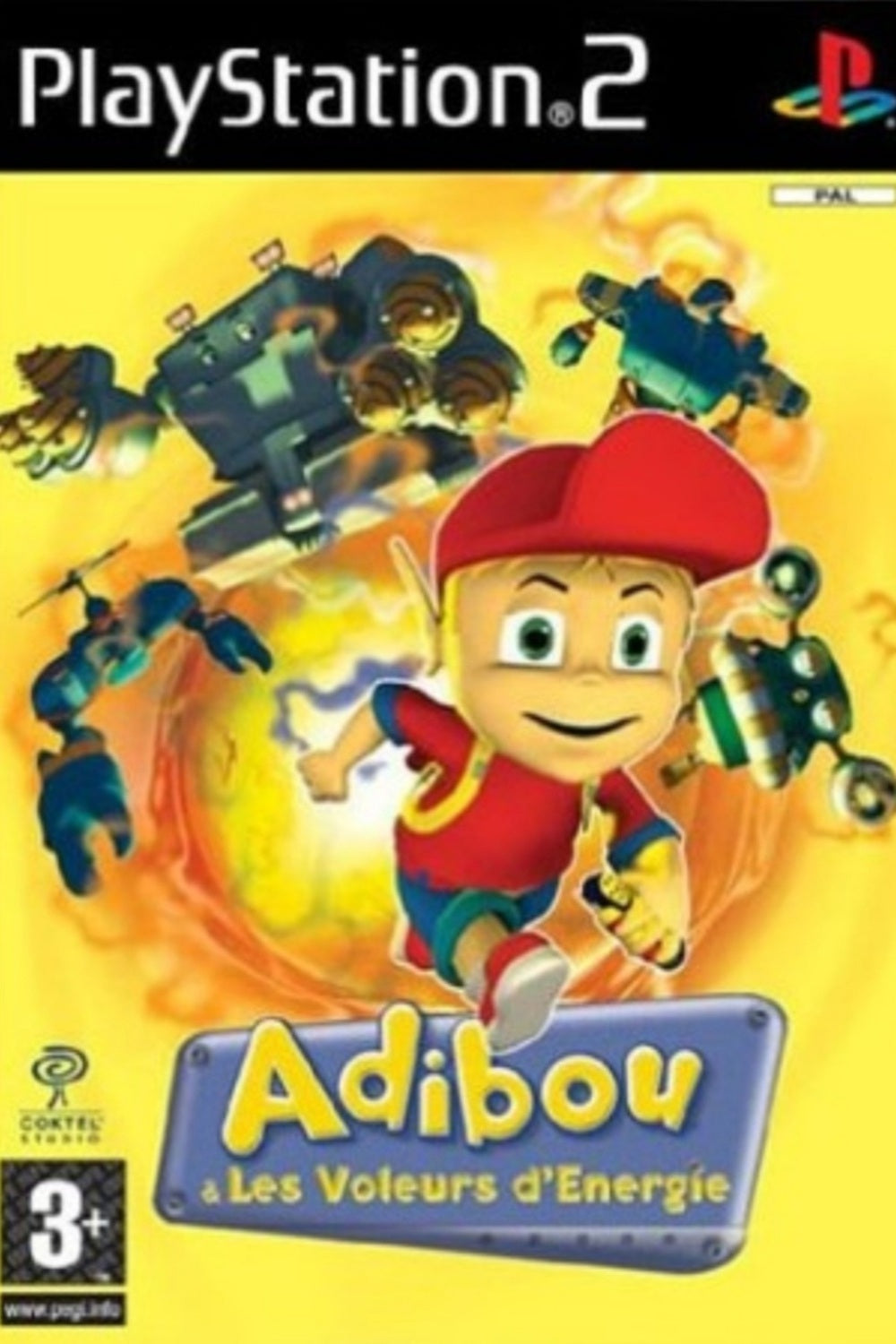 Jeu PS2 - ADIBOU & LES VOLEURS D'ÉNERGIE
