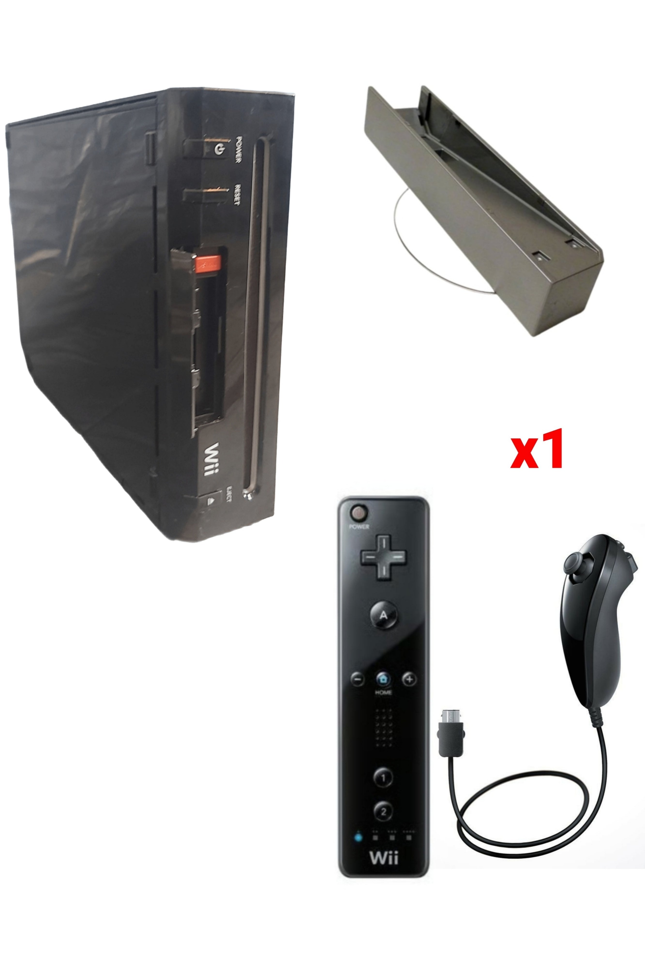 Console Nintendo WII NOIRE (Version non rétro-compatible)